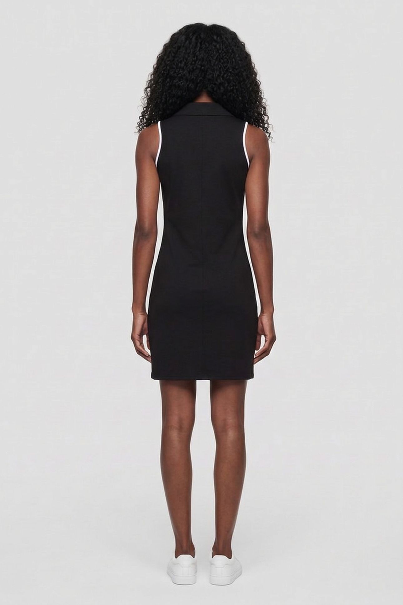 KLJ POLO SLVLESS DRESS BLACK 4
