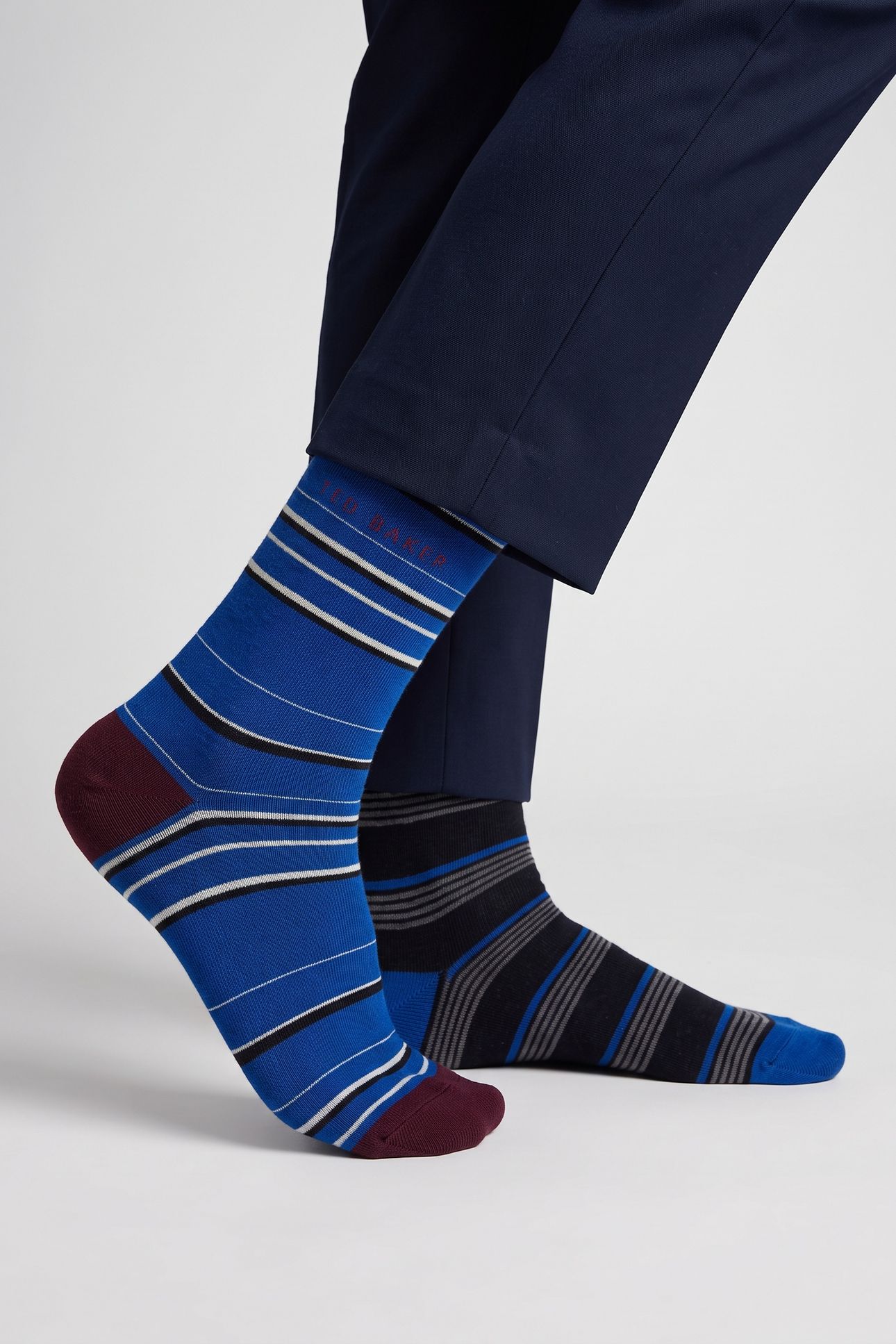 MIXEDJ THREE PACK OF ANKLE SOCKS ASSORTED 1