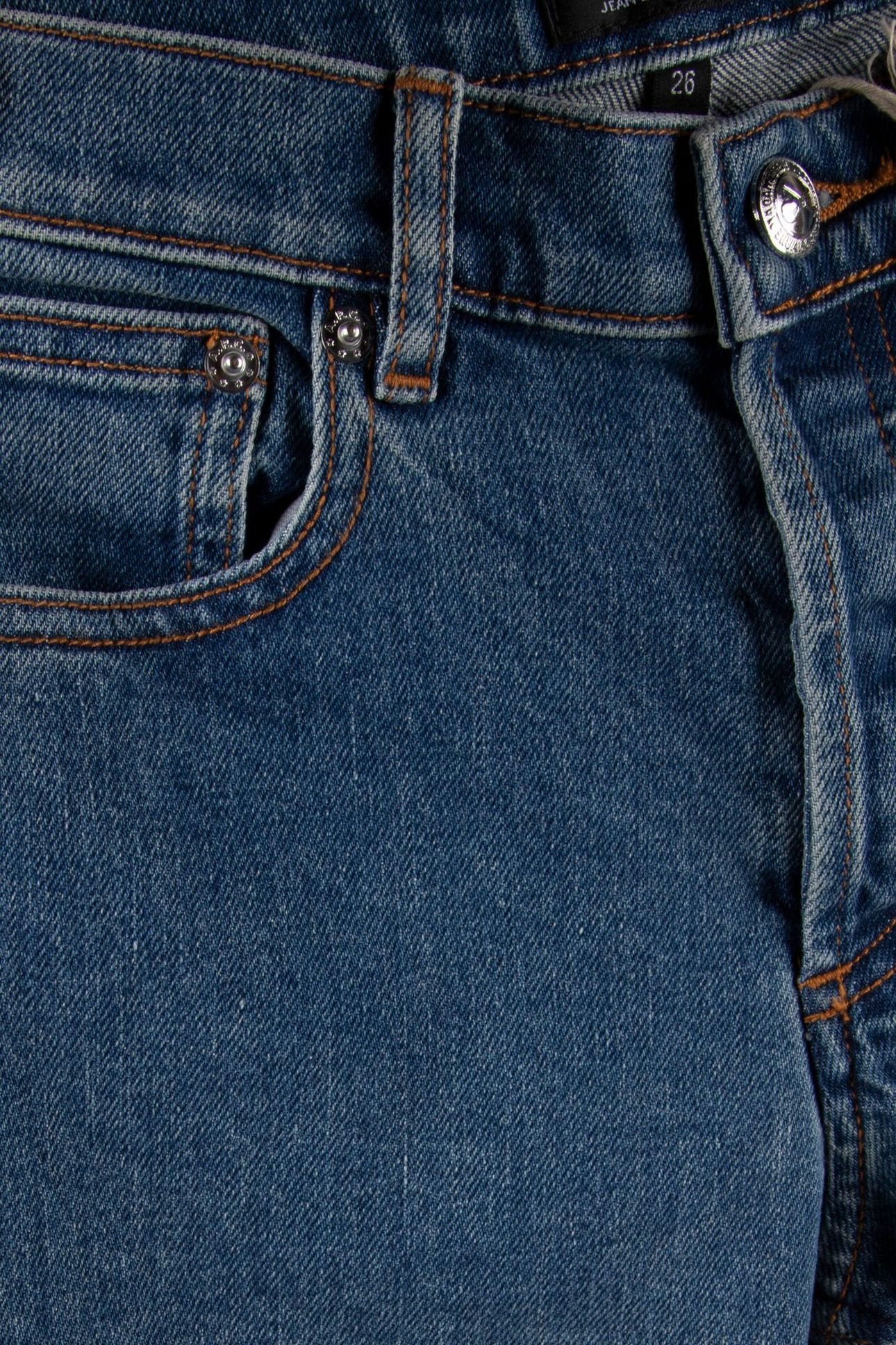UNISEX SMALL STANDARD WASHED INDIGO 6