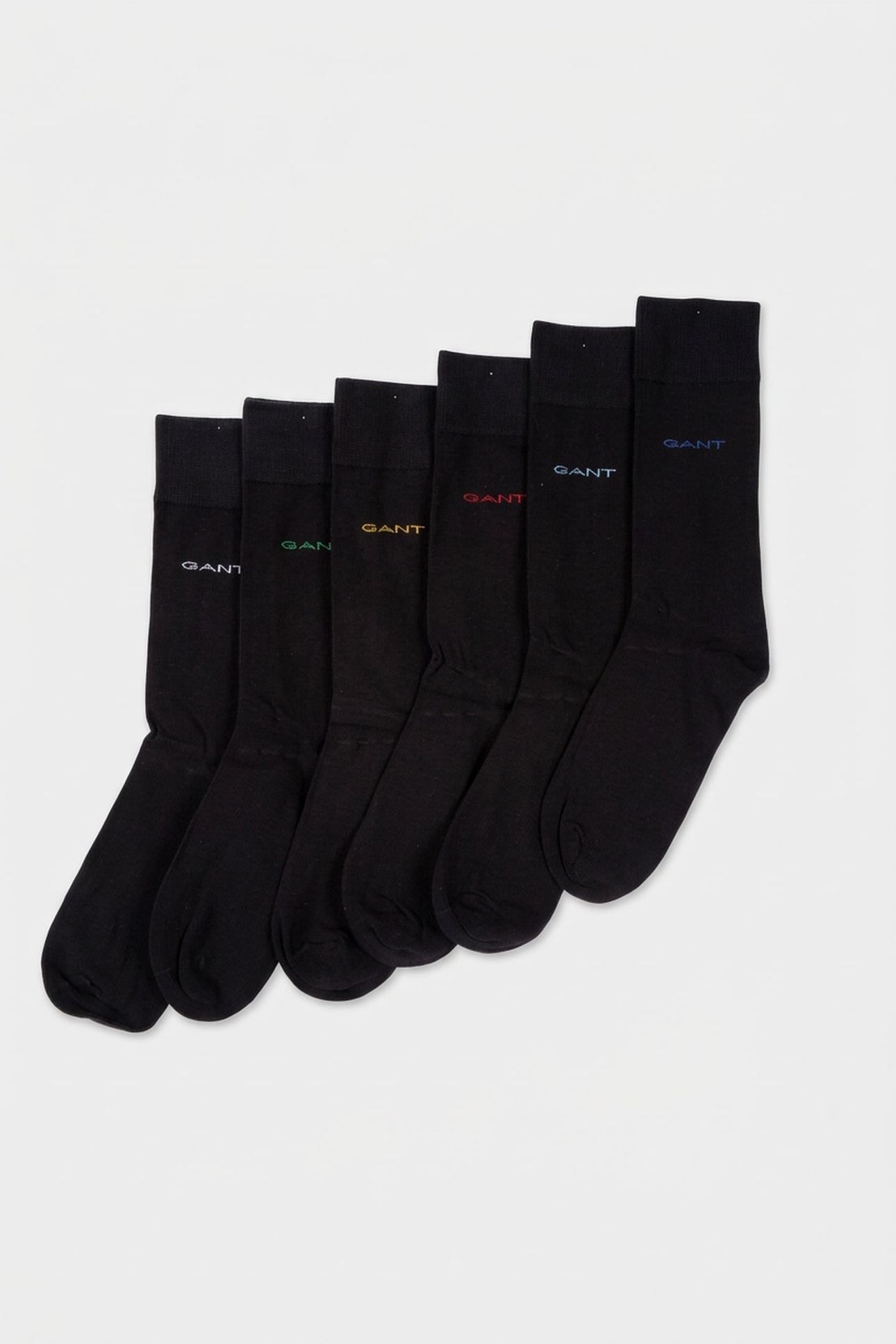 SOFT COTTON SOCKS 6-PACK BLACK 3