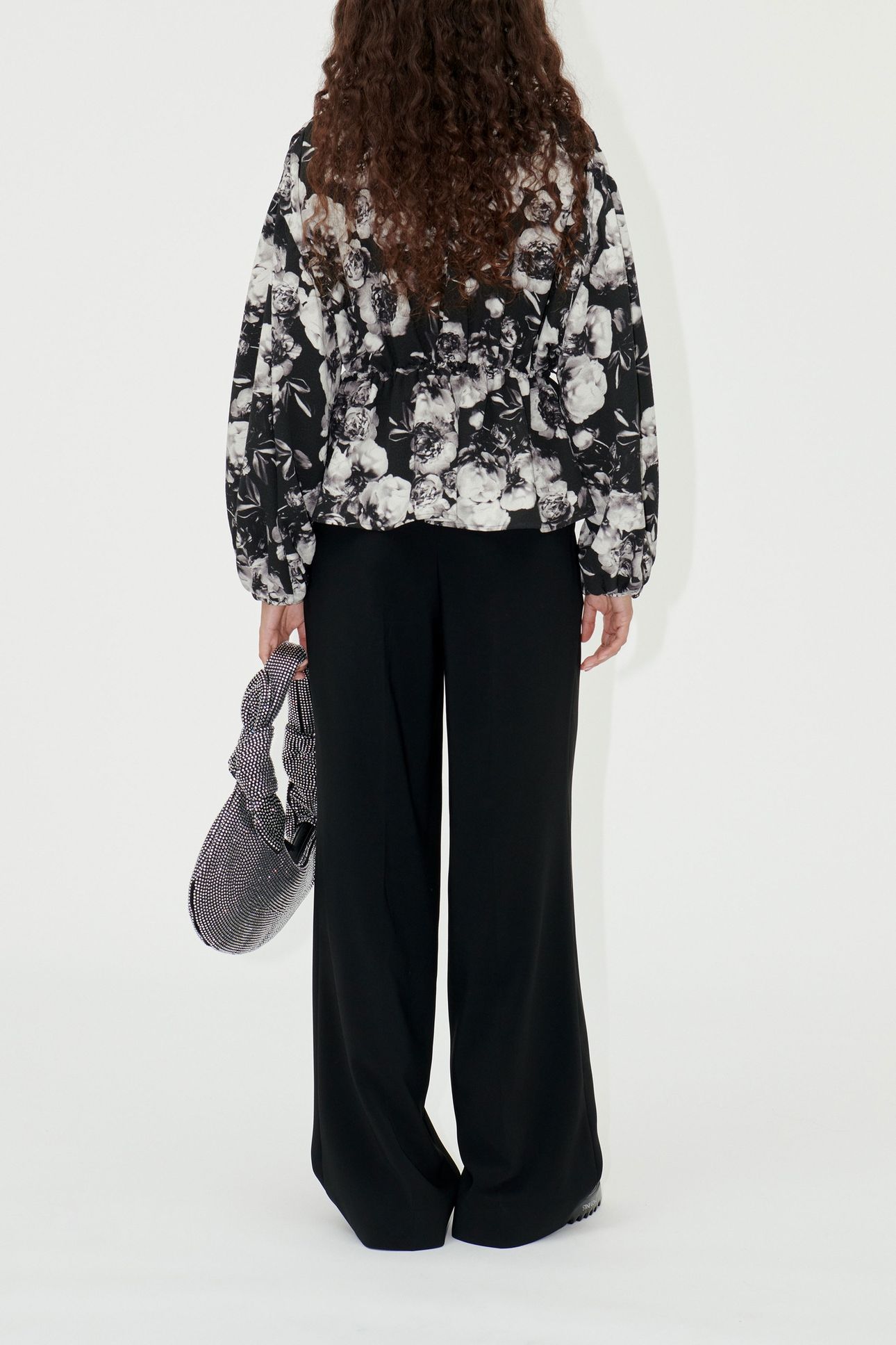 TONI TOP LONG SLEEVE METALIZED PEONIES 2