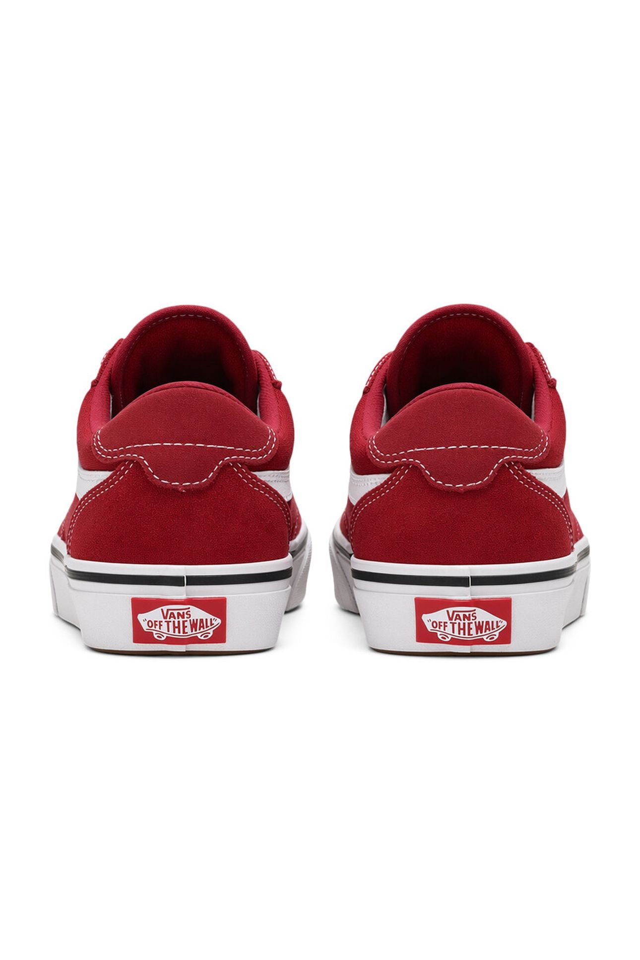JUNIOR BROOKLYN LS SUEDE/CANVAS SUNSET RUBY 5