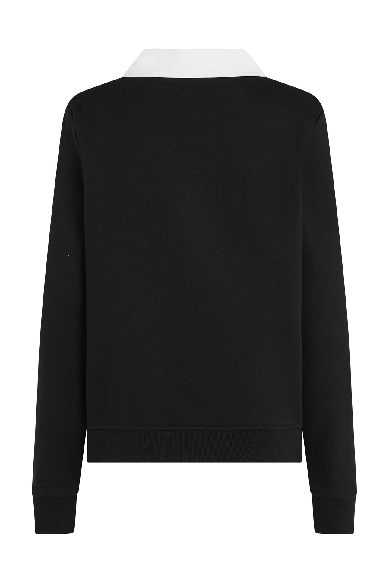 SIGNATURE COLLAR SWEATSHIRT BLACK 5