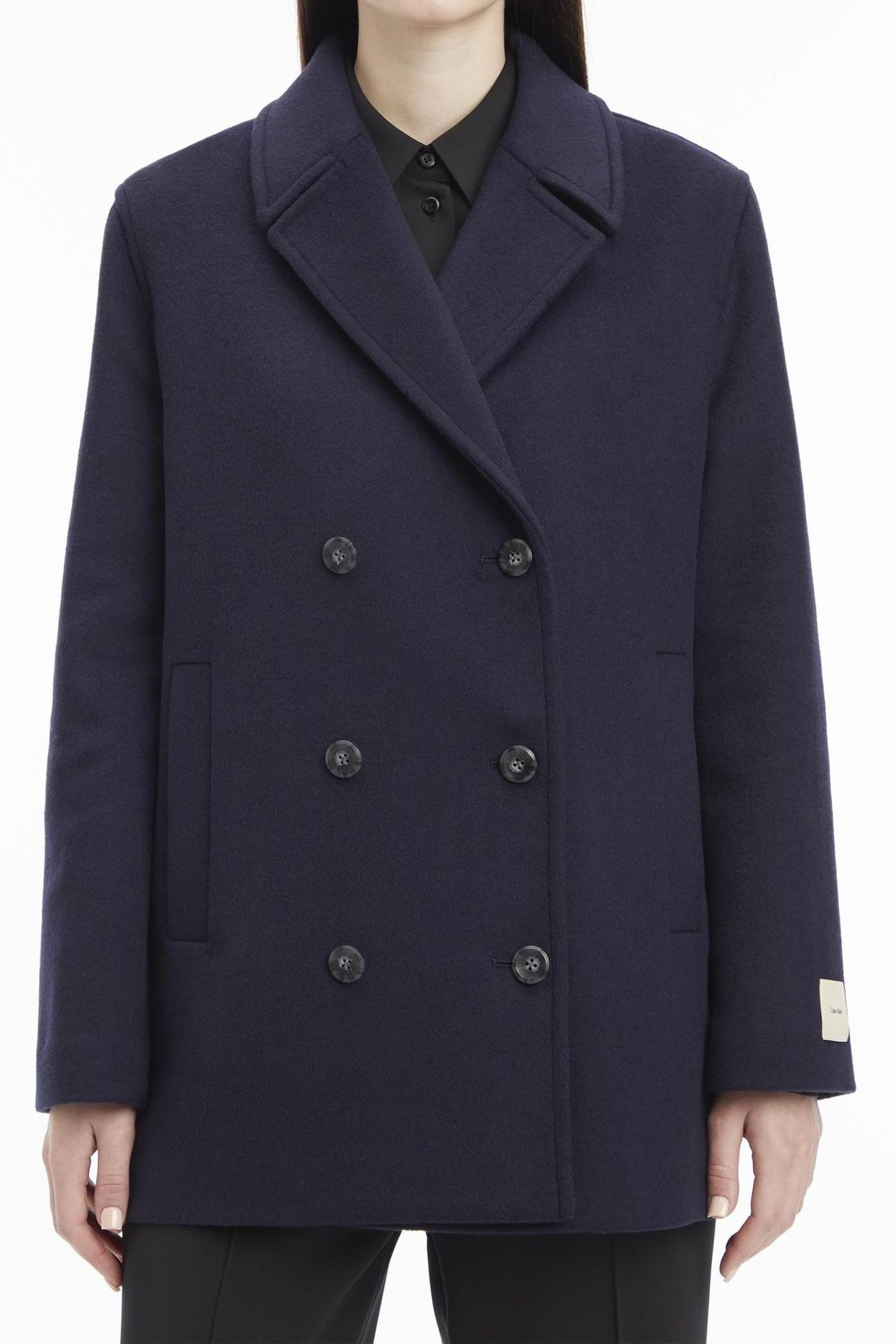 WOOL PEACOAT NIGHT SKY 1