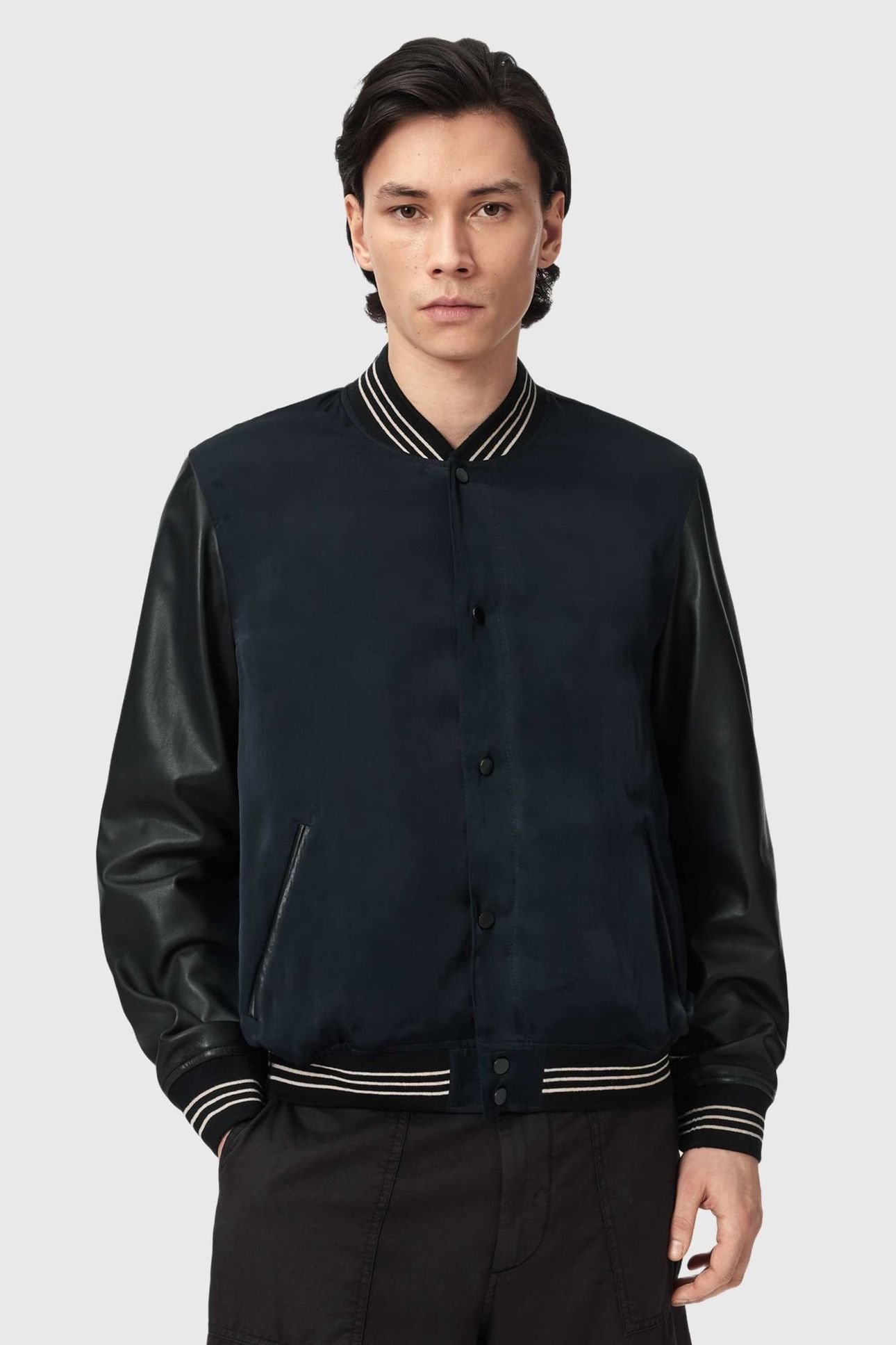 TAISHI BOMBER NAVY/BLACK 1