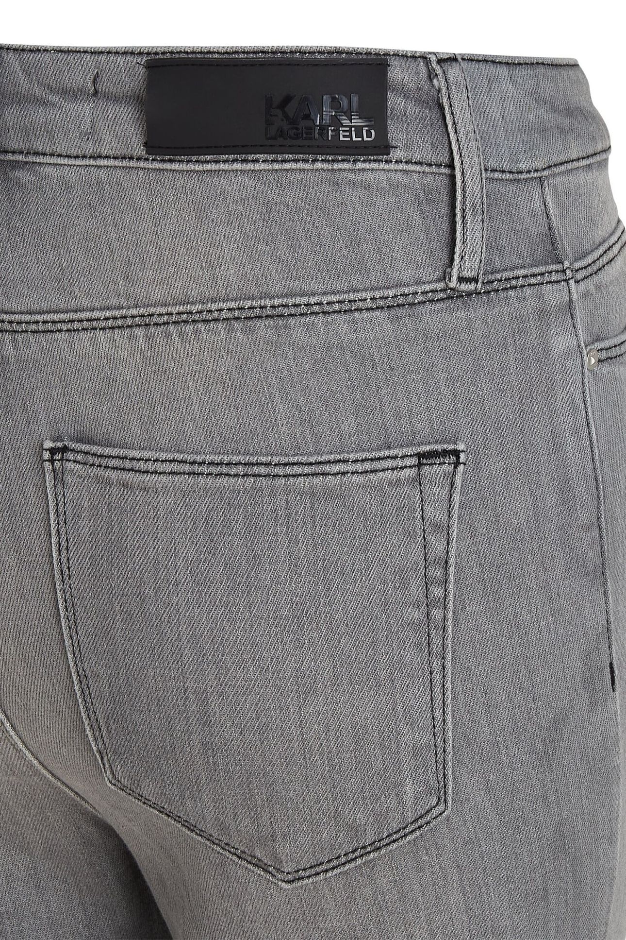 SKINNY LOGO DENIM GREY DENIM 3