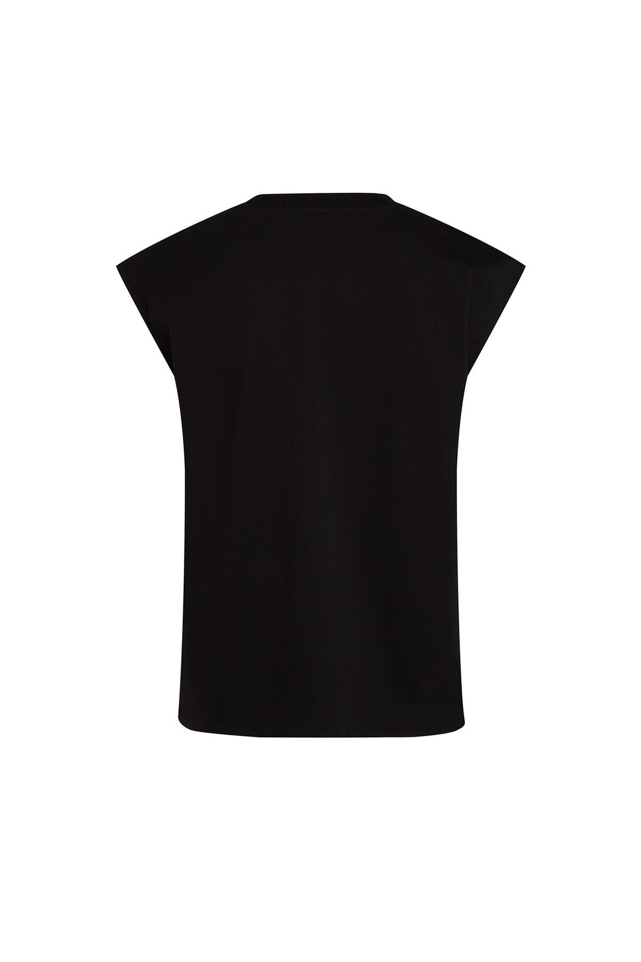 SIGNATURE HEM TANK TOP BLACK 5