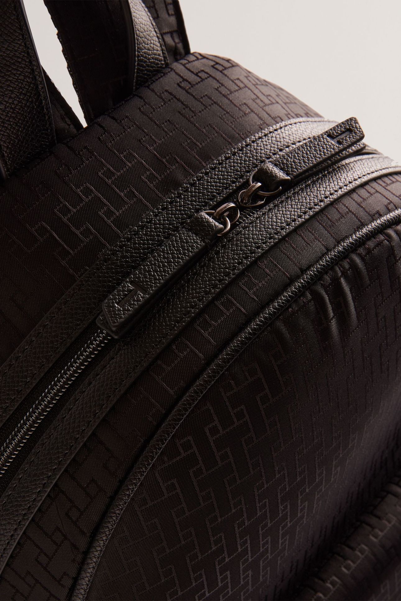 TEDRIK T JACQUARD BACKPACK BLACK 3