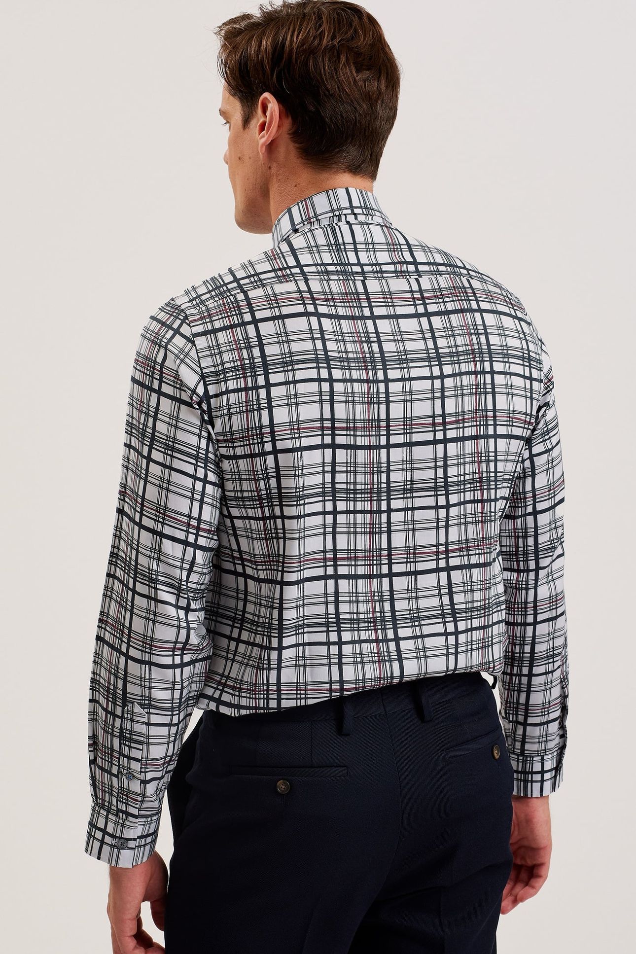 FUROVER LS OVERSIZED PLAID SHIRT MULTICOL 2