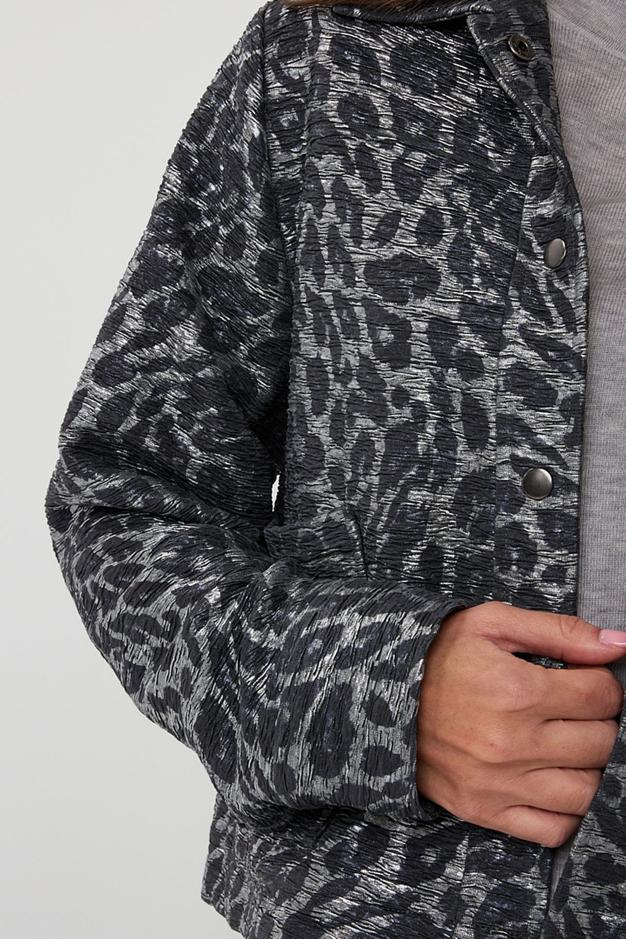 JACKET LEOPARD ANTHRACITE 9