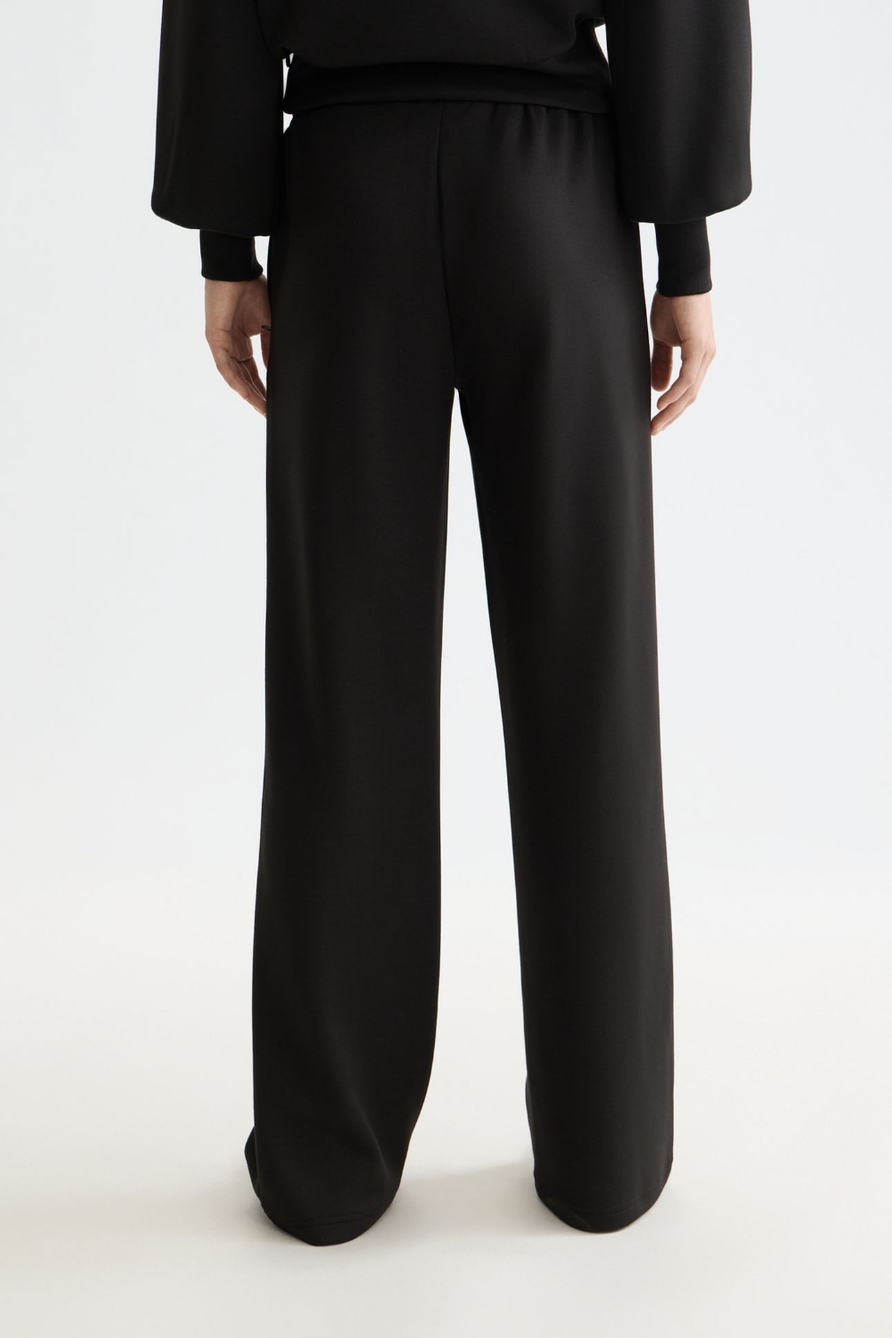 CORE MODAL STRAIGHT LEG SWEAT PANT BLACK 2