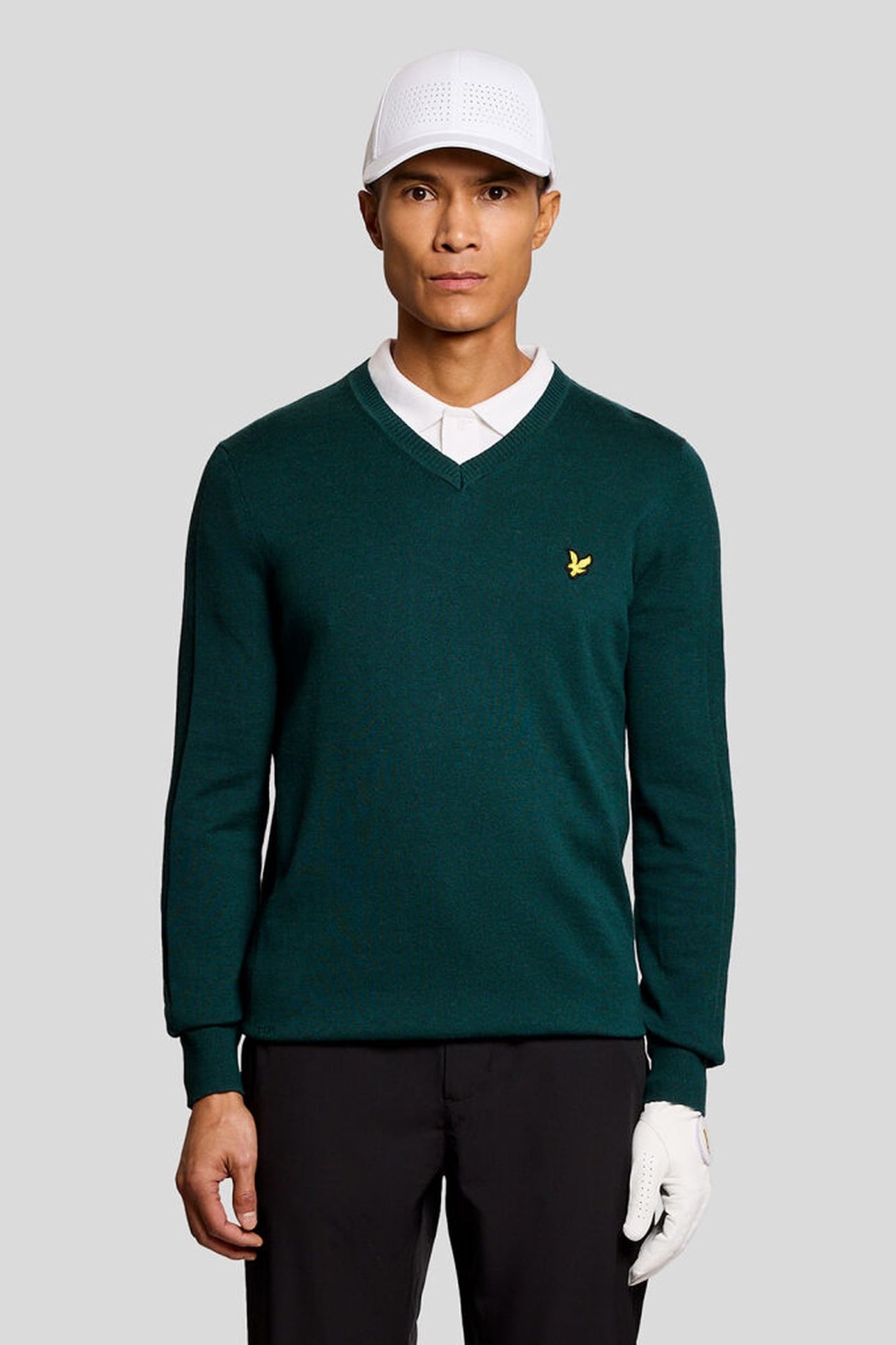 GOLF 1874 V NECK PULLOVER MEDITERRANEA 1