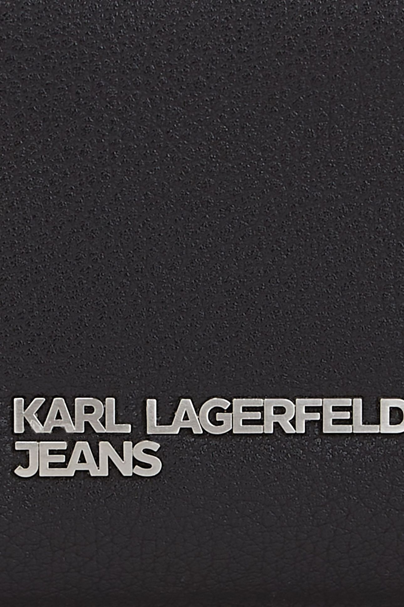 KLJ METAL LOGO BIFOLD W/ZIP BLACK 4