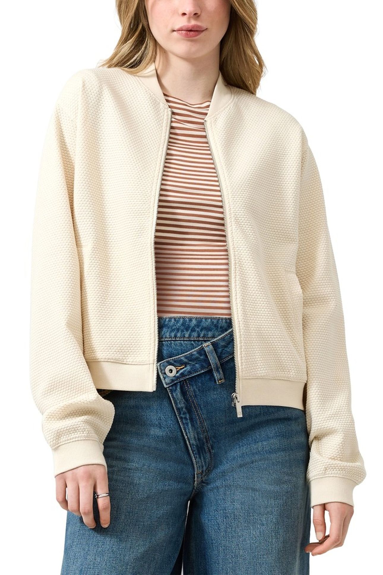 S.OLIVER-QS SWEATSHIRTS OFFWHITE 1