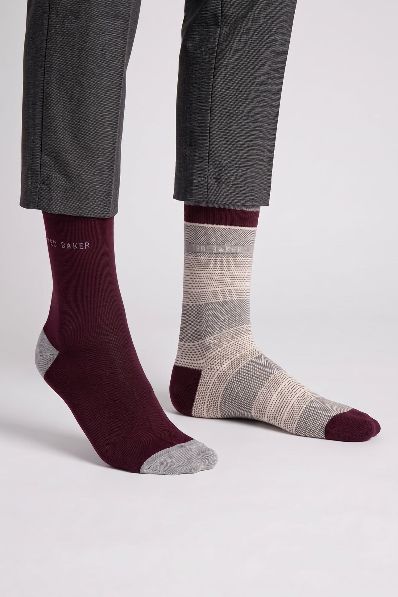 MIXEDG THREE PACK OF ANKLE SOCKS ASSORTED 1