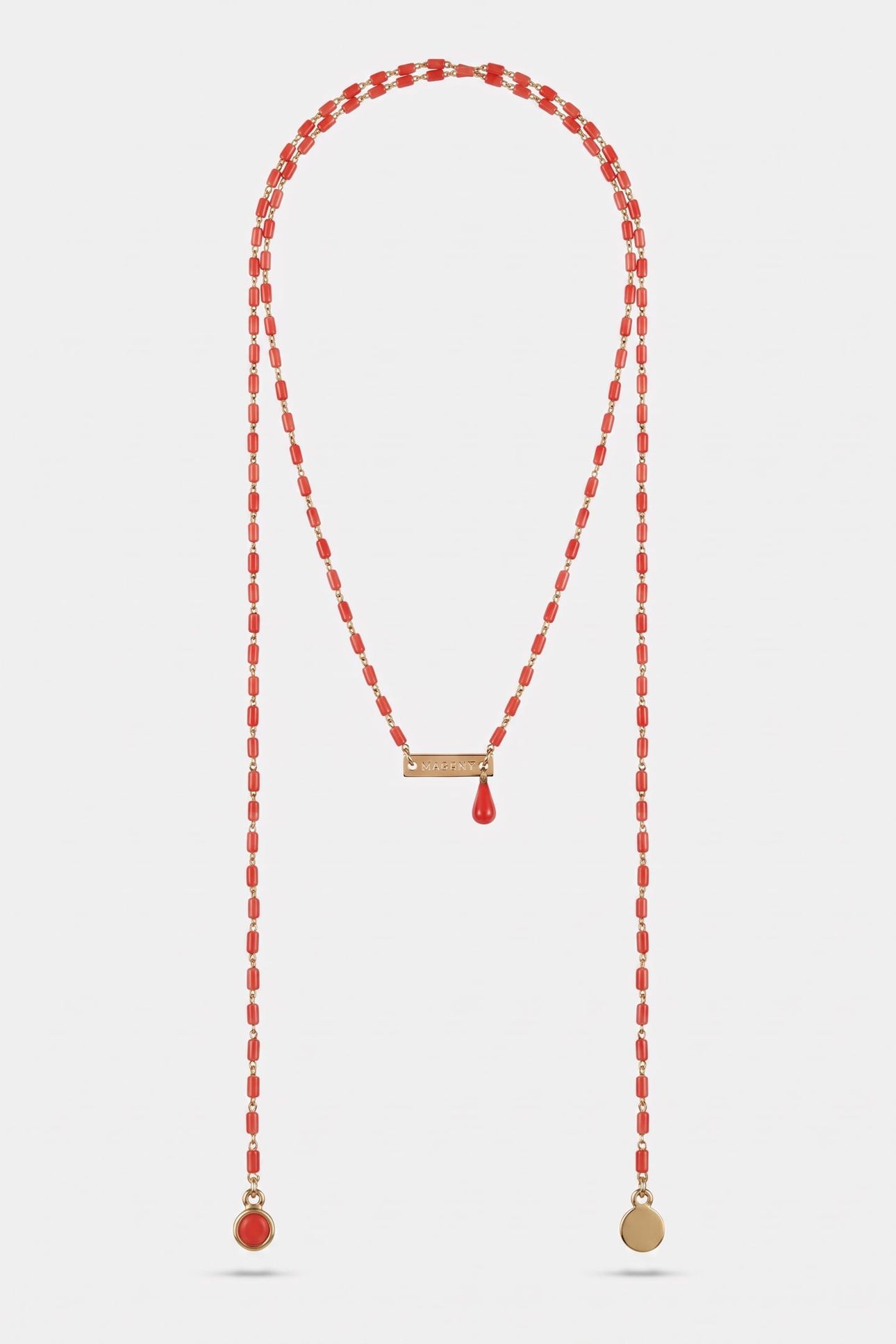 NECKLACE BIJOUX ORANGE 2