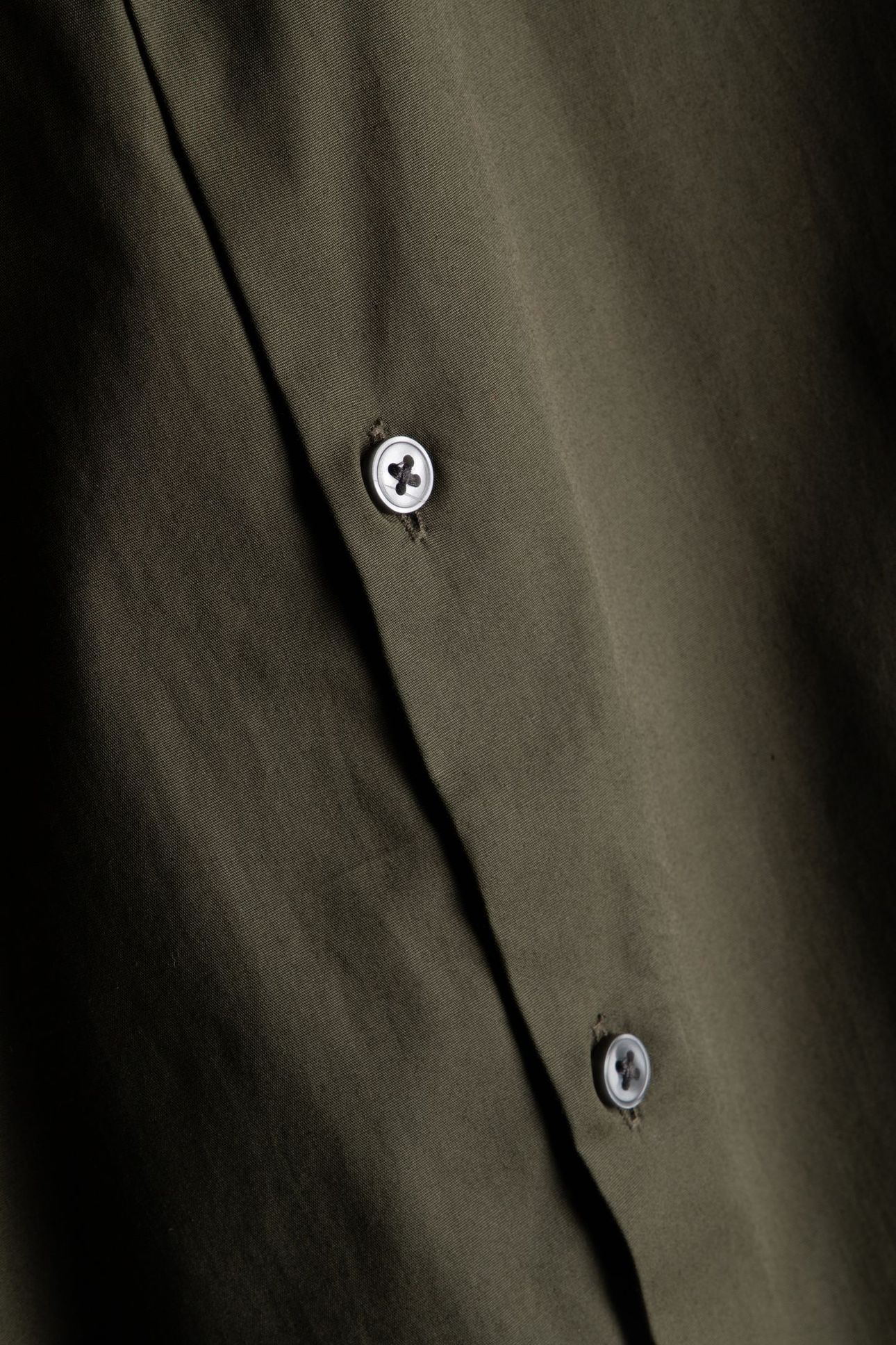 SLIM ESSENTIALS POPLIN SHIRT FOREST 4