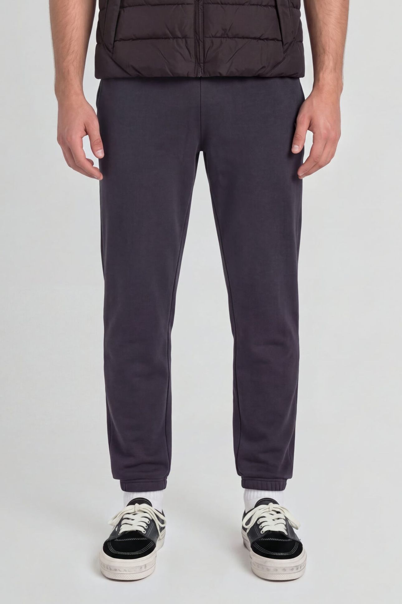 SLIM SWEATPANT SADDLE 1