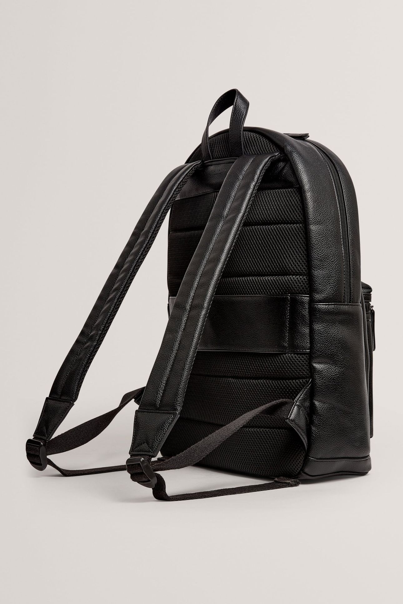 STRIPE PU BACKPACK BLACK 3