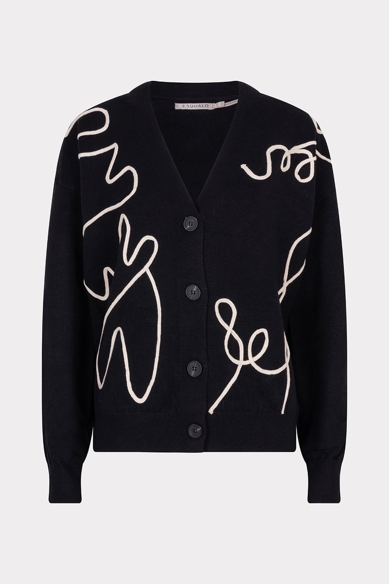CARDIGAN TAPE PATCH BLACK 5