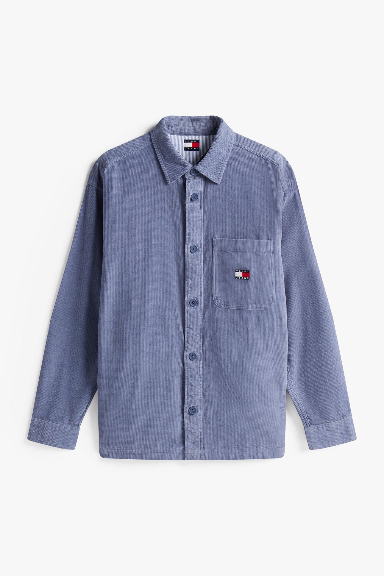 TJM BRICK CORD OVERSHIRT BLUE MOMENT 4