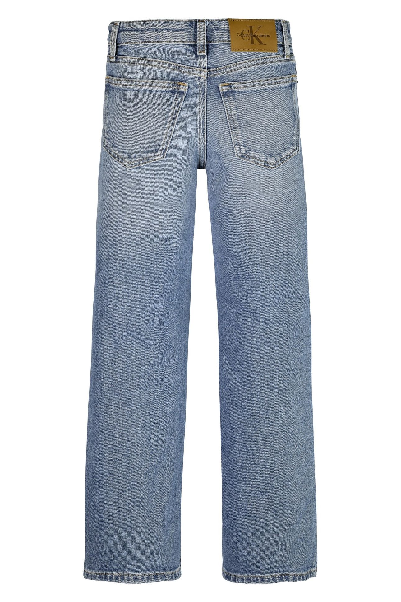 GIRLS HIGH RISE WIDE LEG CLOUDY BLUE 2