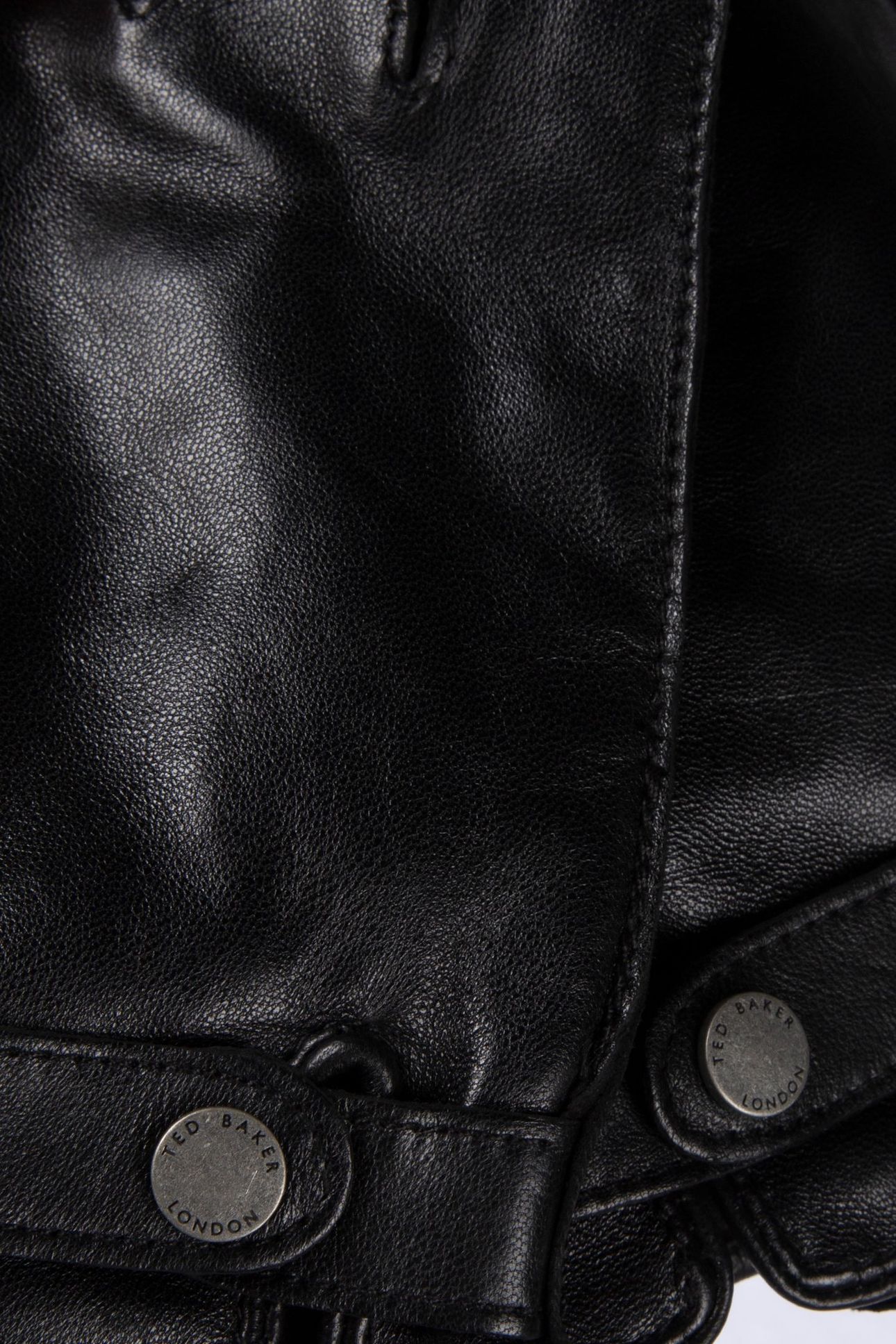 LEATHER GLOVES BLACK 4