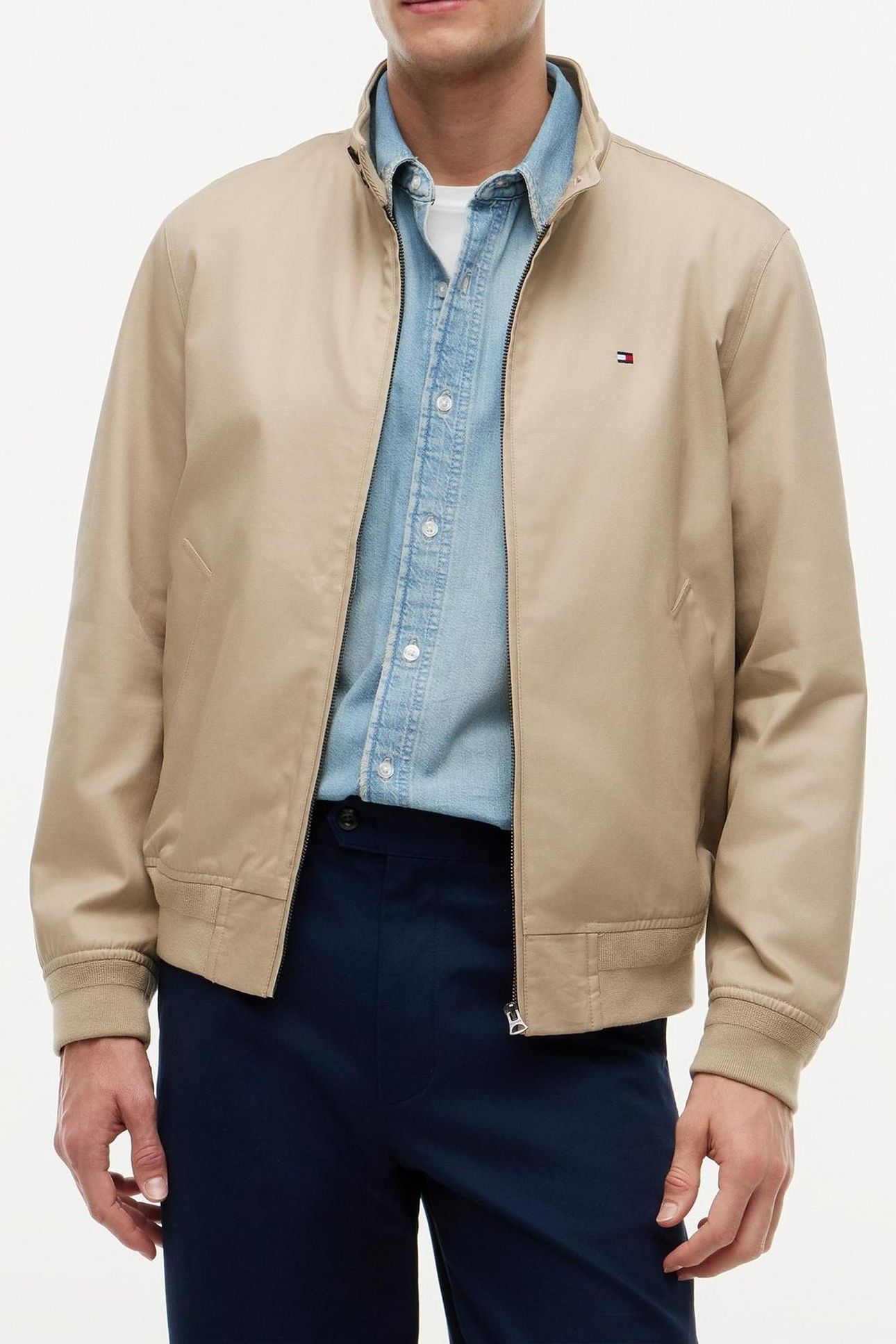 CLASSIC HARRINGTON JACKET BEIGE 1