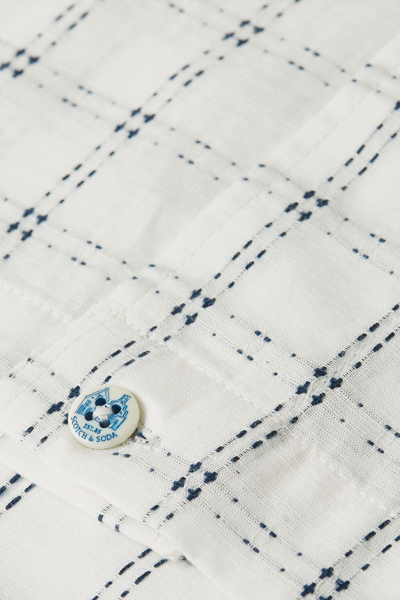 CHECK LOOSEFIT SHORTSLEEVED SHIRT WHITE/PASTEL 3