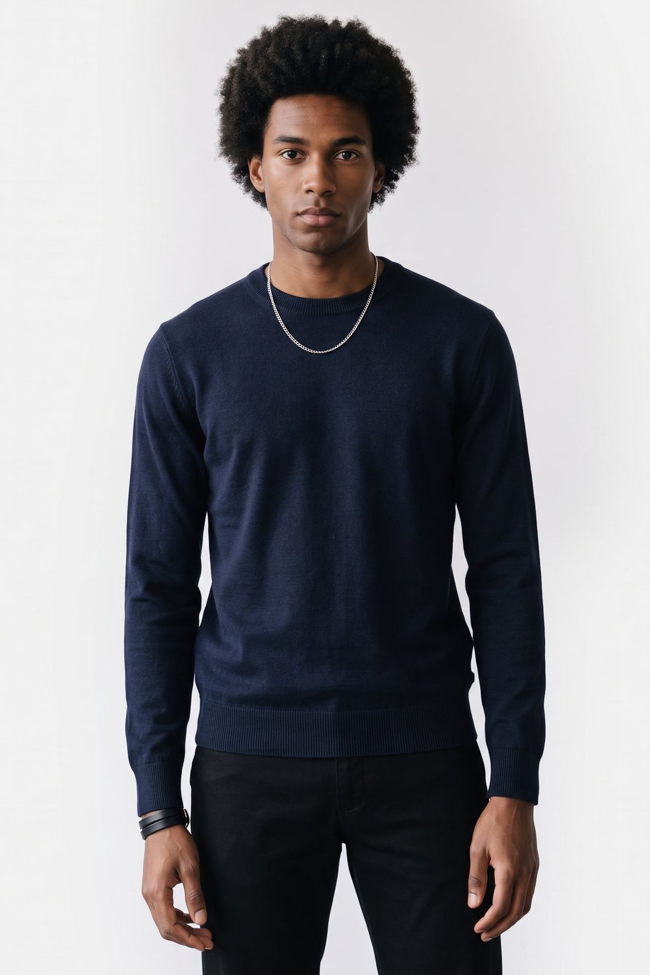 OKNIT KNITWEAR NAVY 1
