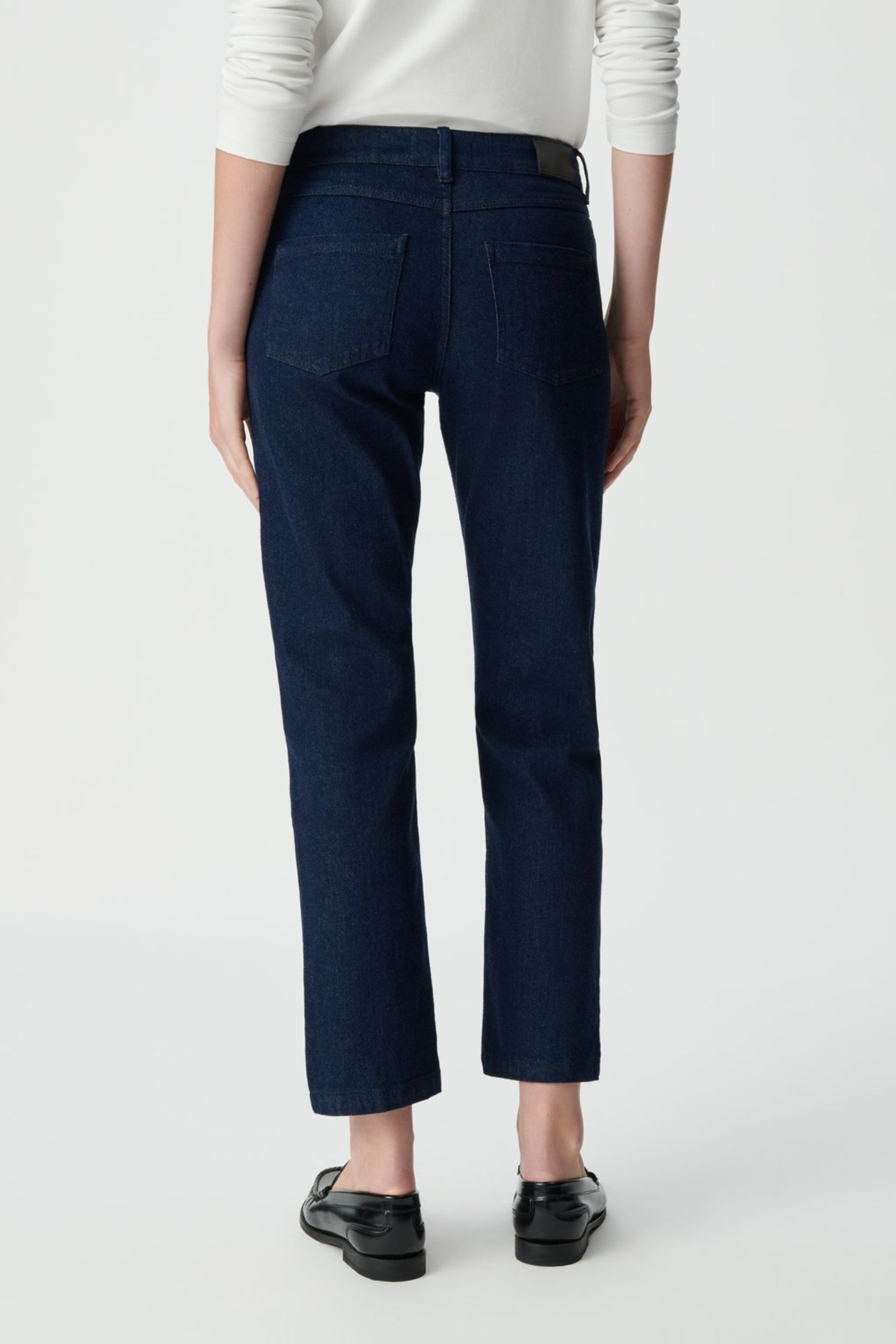 RAW JANIS STRAIGHT JEANS WITH VISIBLE BUTTONS 2