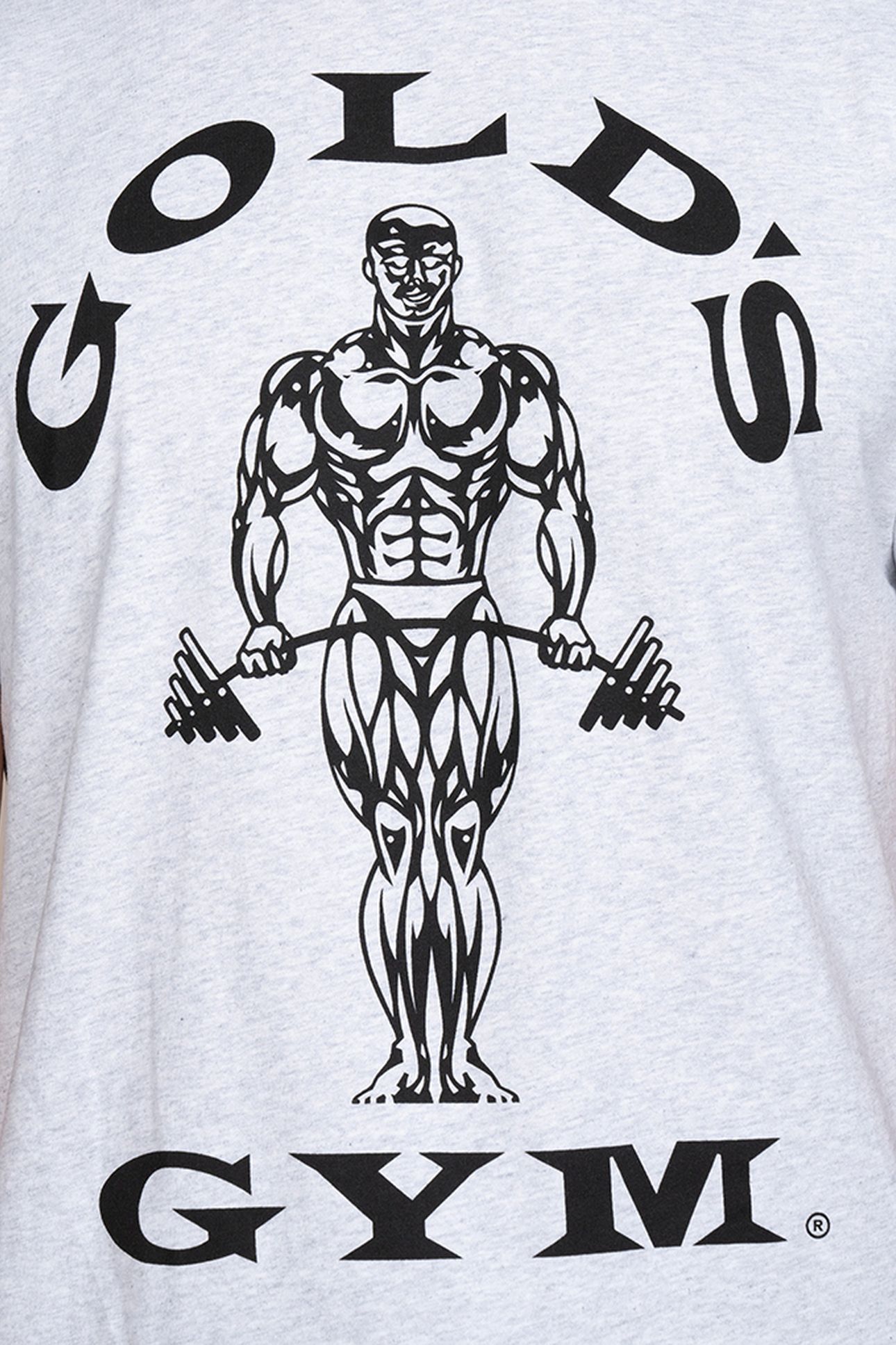 MUSCLE JOE CREW NECK TEE GREY 5