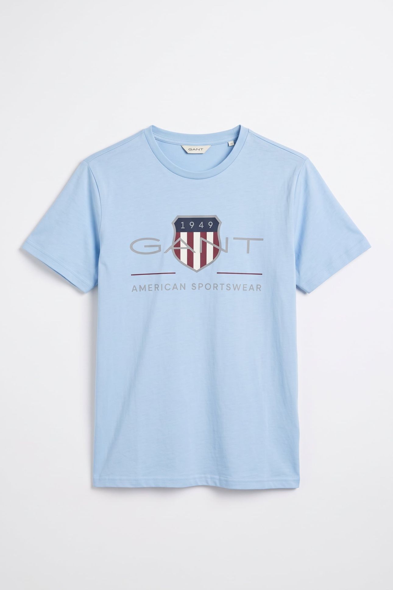 TEEN UNISEX ARCHIVE SHIELD SS T-SHIRT SKY BLUE 1