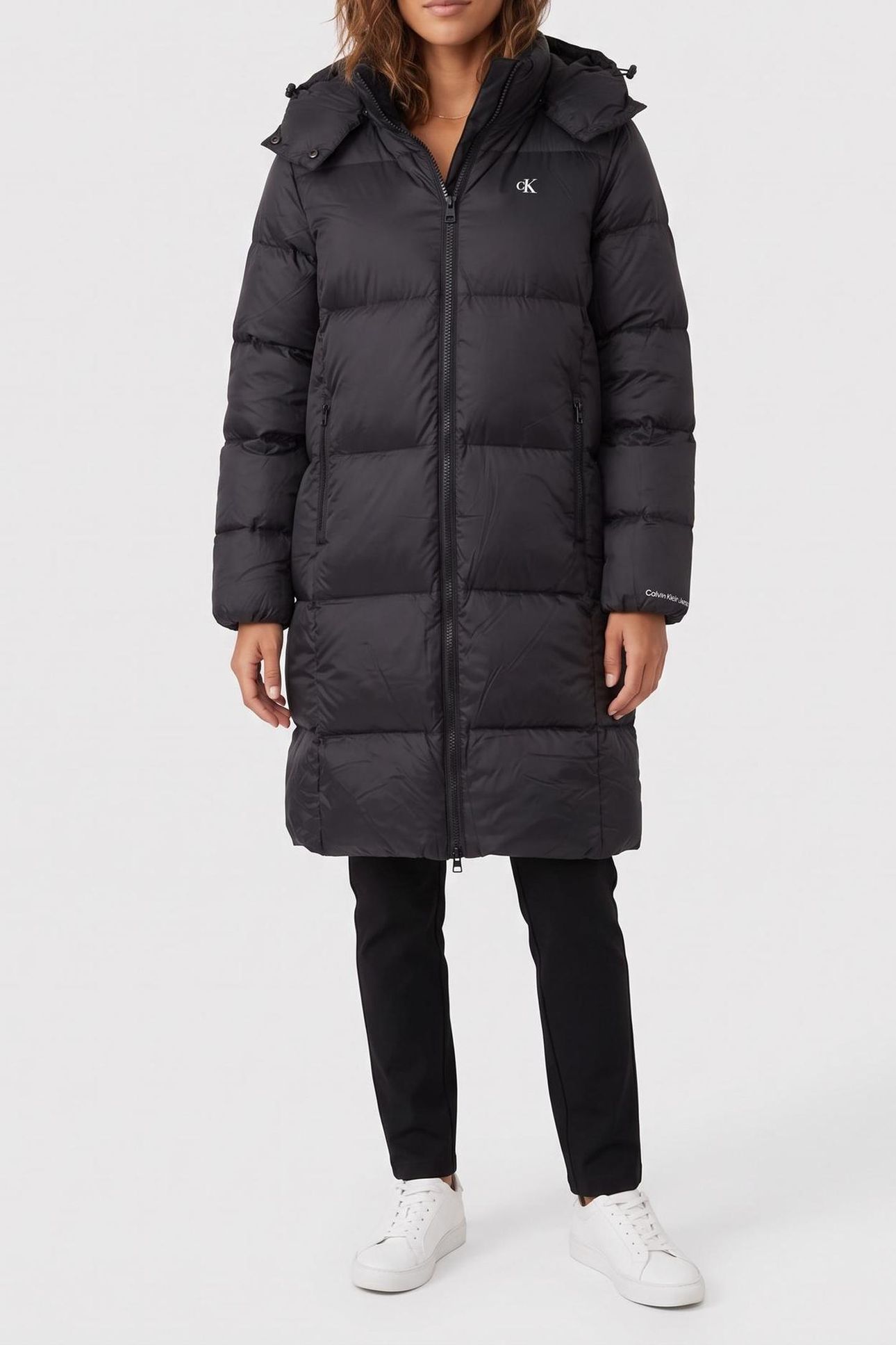 EO/DOWN LONG PUFFER BLACK 1