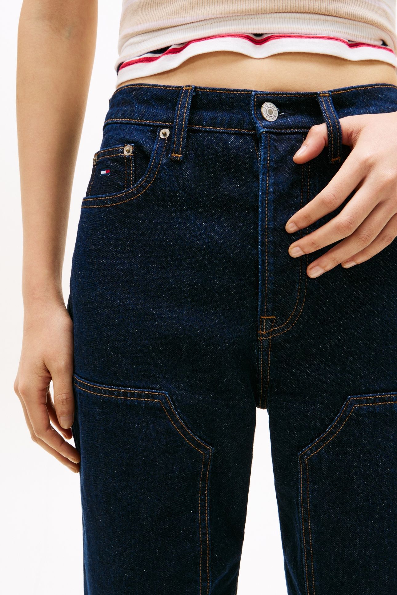LAYLA HIGH RISE STRAIGHT JEANS DENIM 4