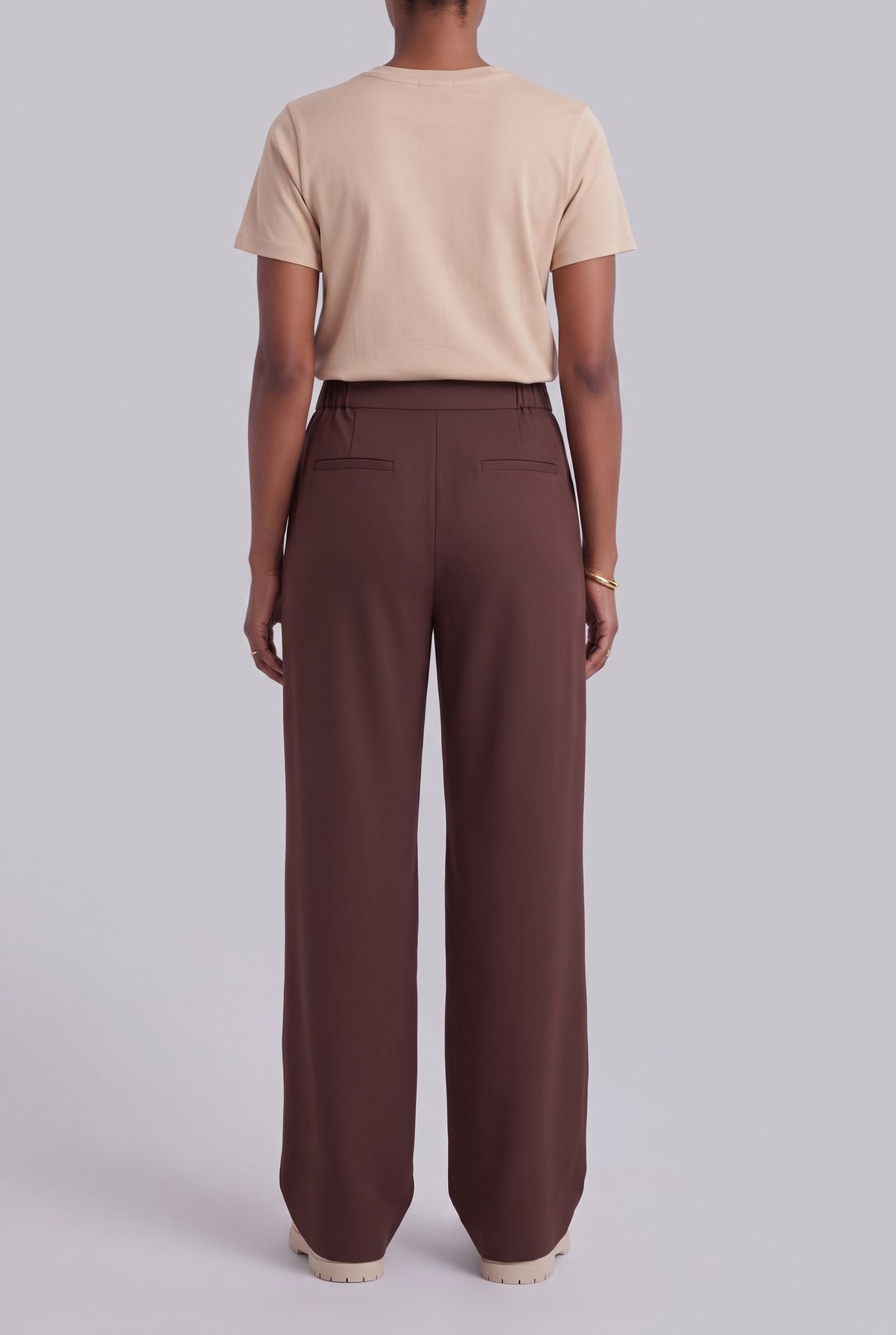 VERA PANTS PANTS BORDEAUX 2