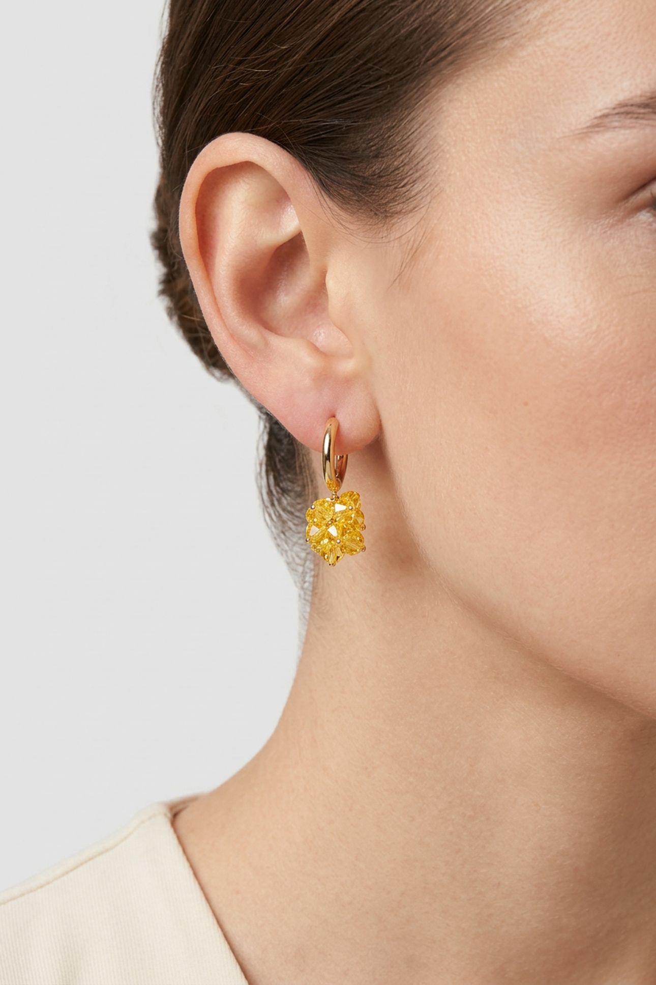 EARRINGS BIJOUX YELLOW 4