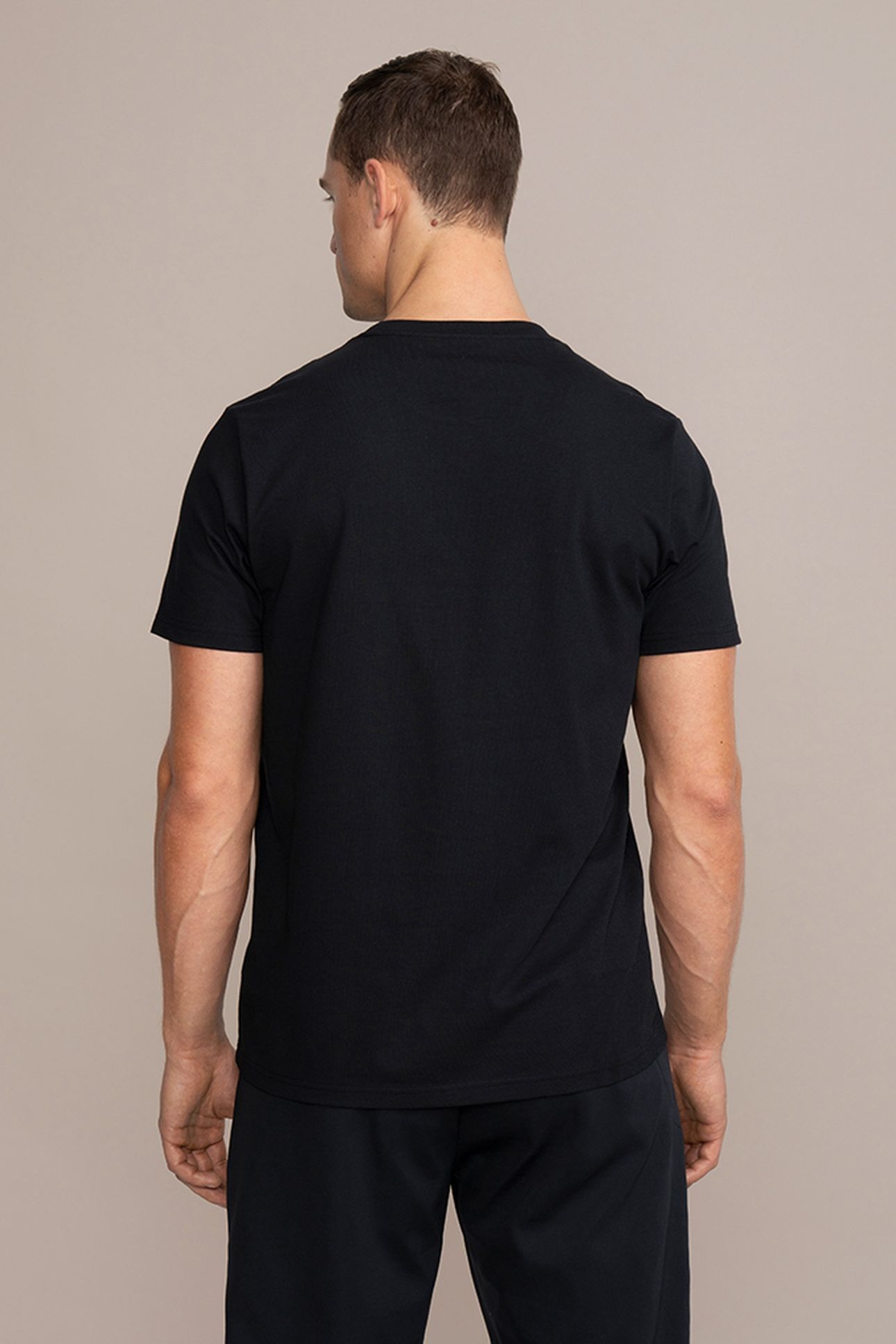 CLASSIC JOE CREW NECK TEE BLACK 3