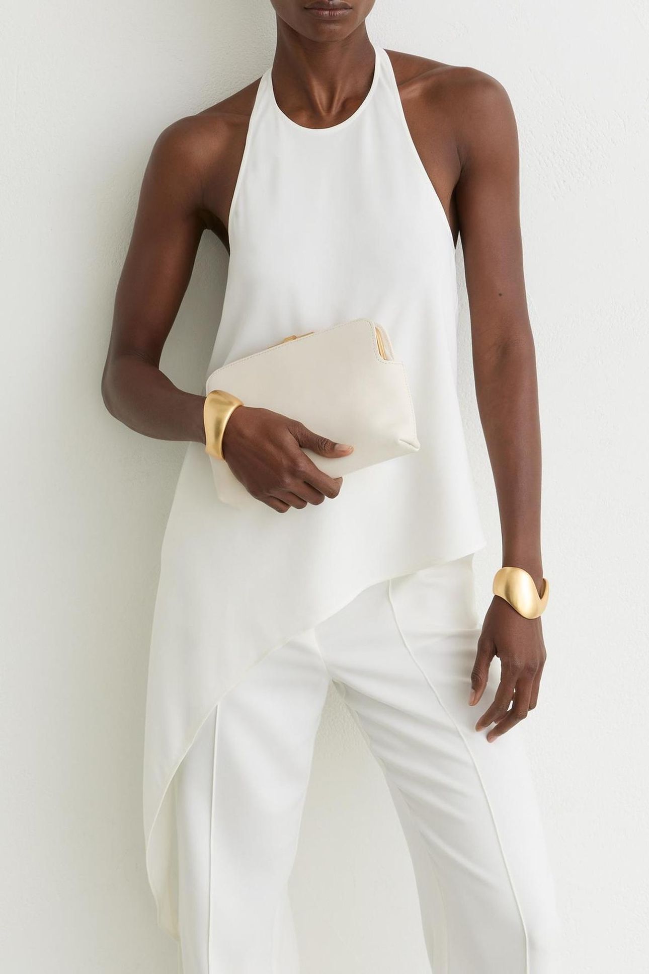 DRAPE DETAIL OCCASION TOP IVORY 2