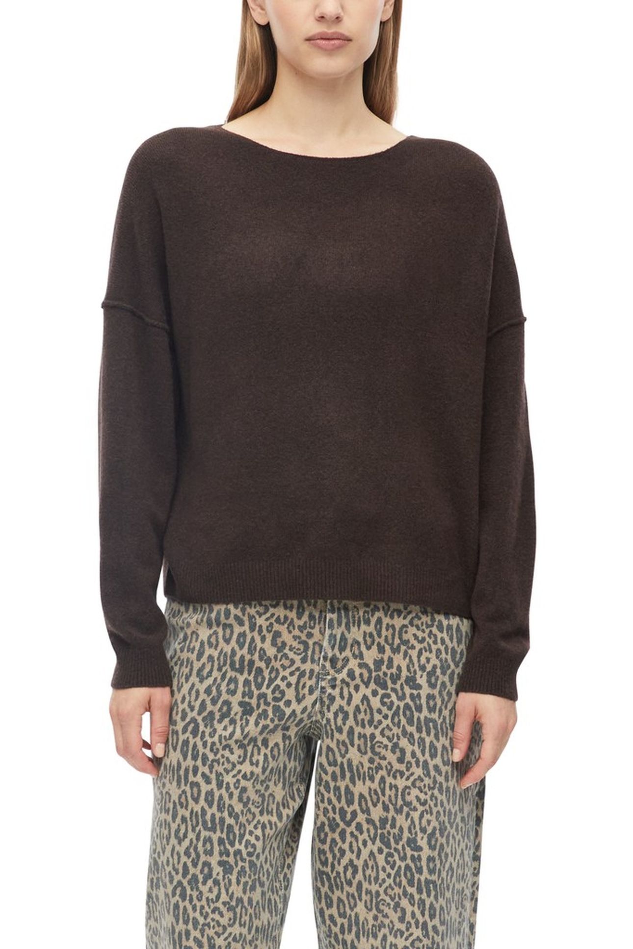 S.OLIVER PULLOVERS BROWN 1