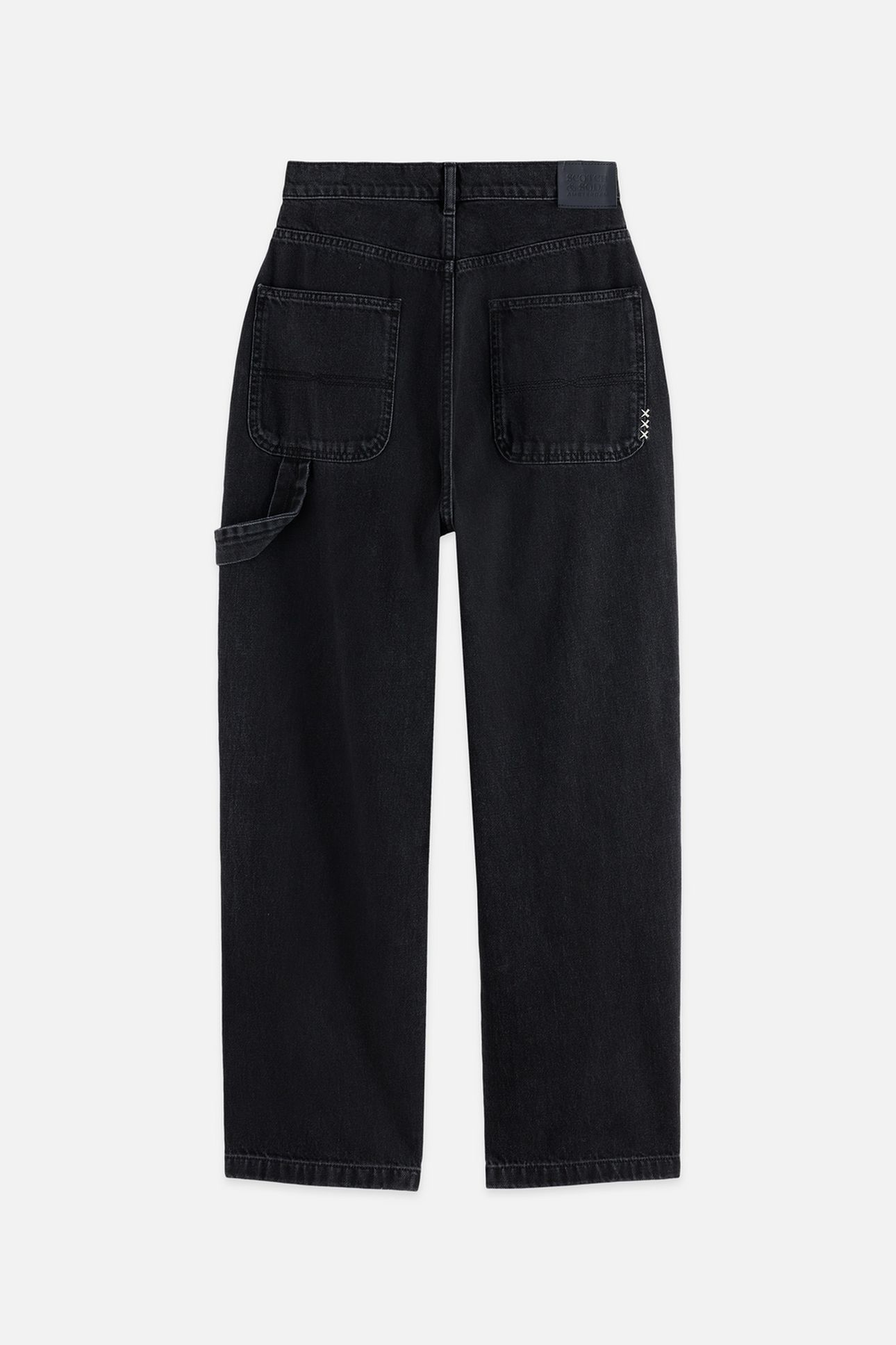 RAINE HIGH RISE WIDE LEG BLACK SUN 2