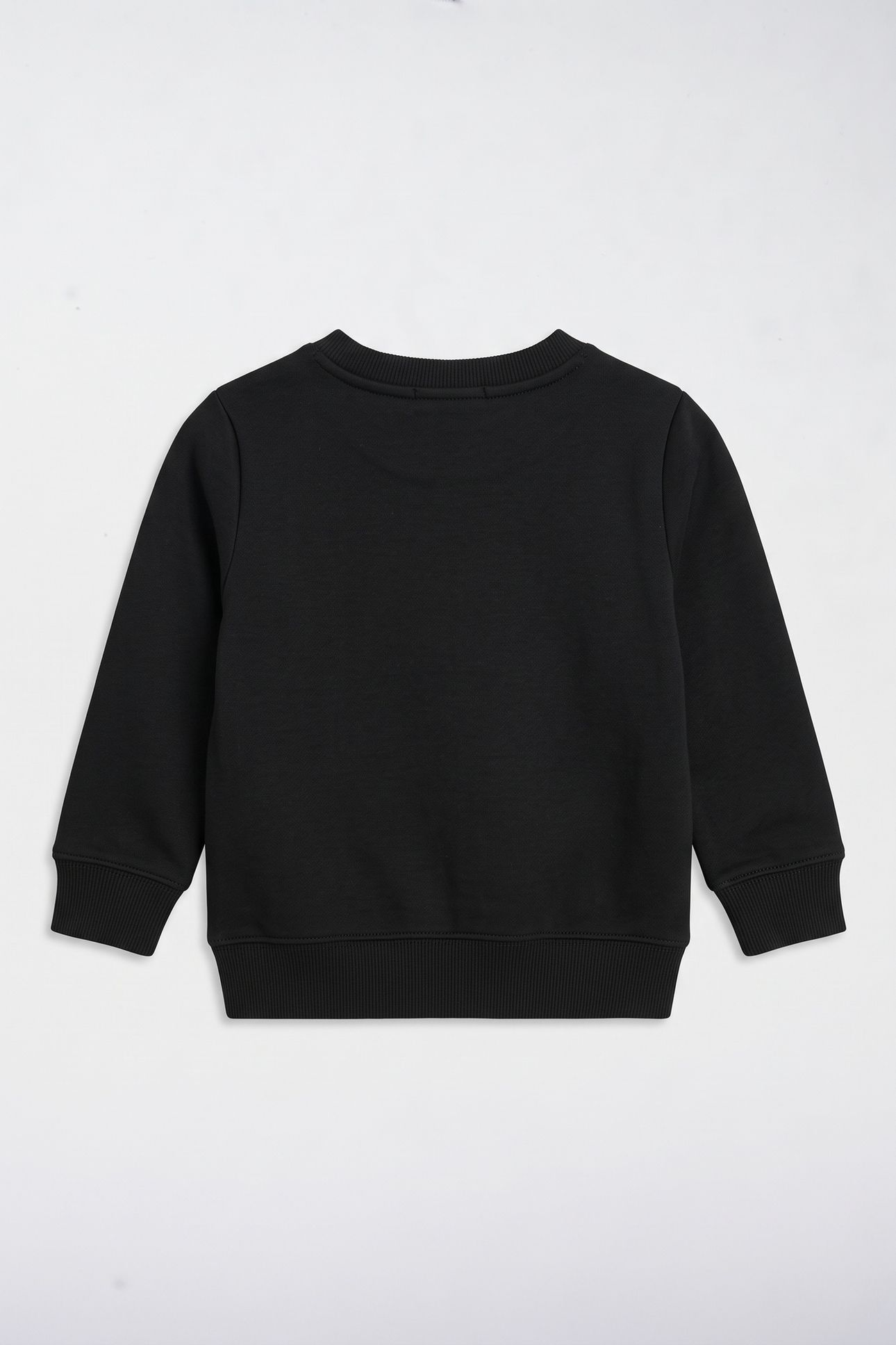 UNISEX MONOGRAM LOGO SWEATSHIRT BLACK 3
