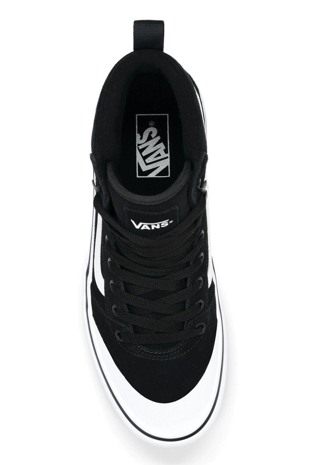 ASHWOOD HI VANSGUARD SUEDE BLACK/WHITE 6