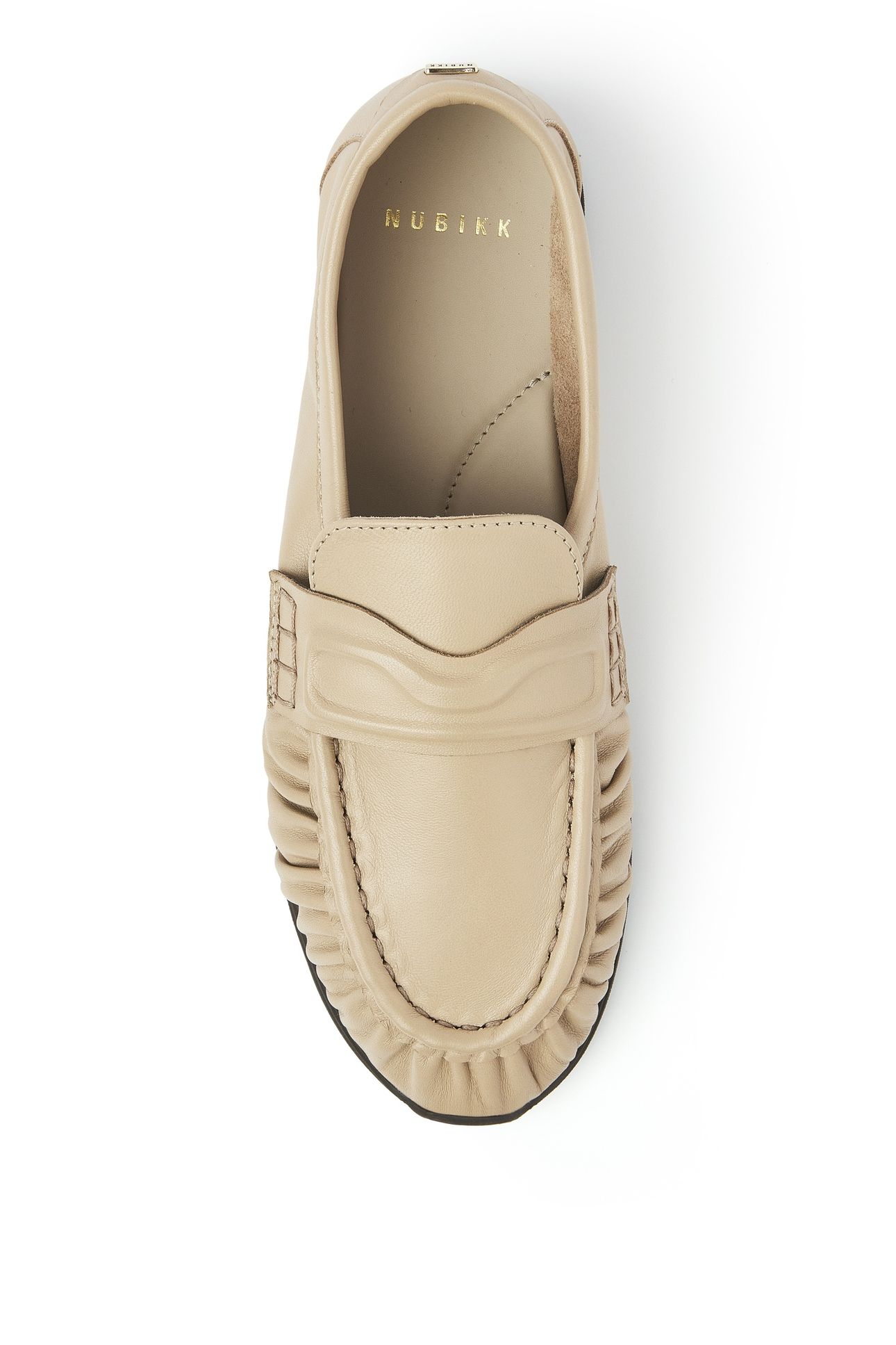 RILEY MIO TAUPE LEATHER 3