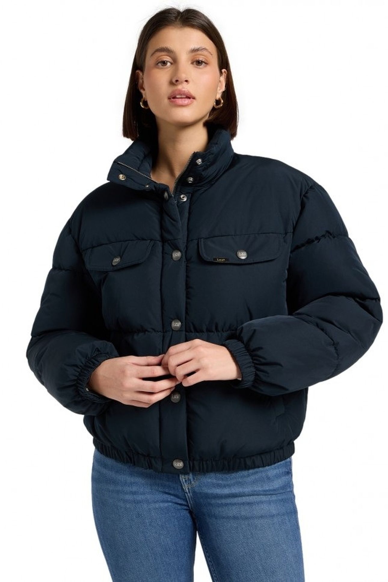 RIDER PUFFER JACKET BLACK RELAXED BLACK 1