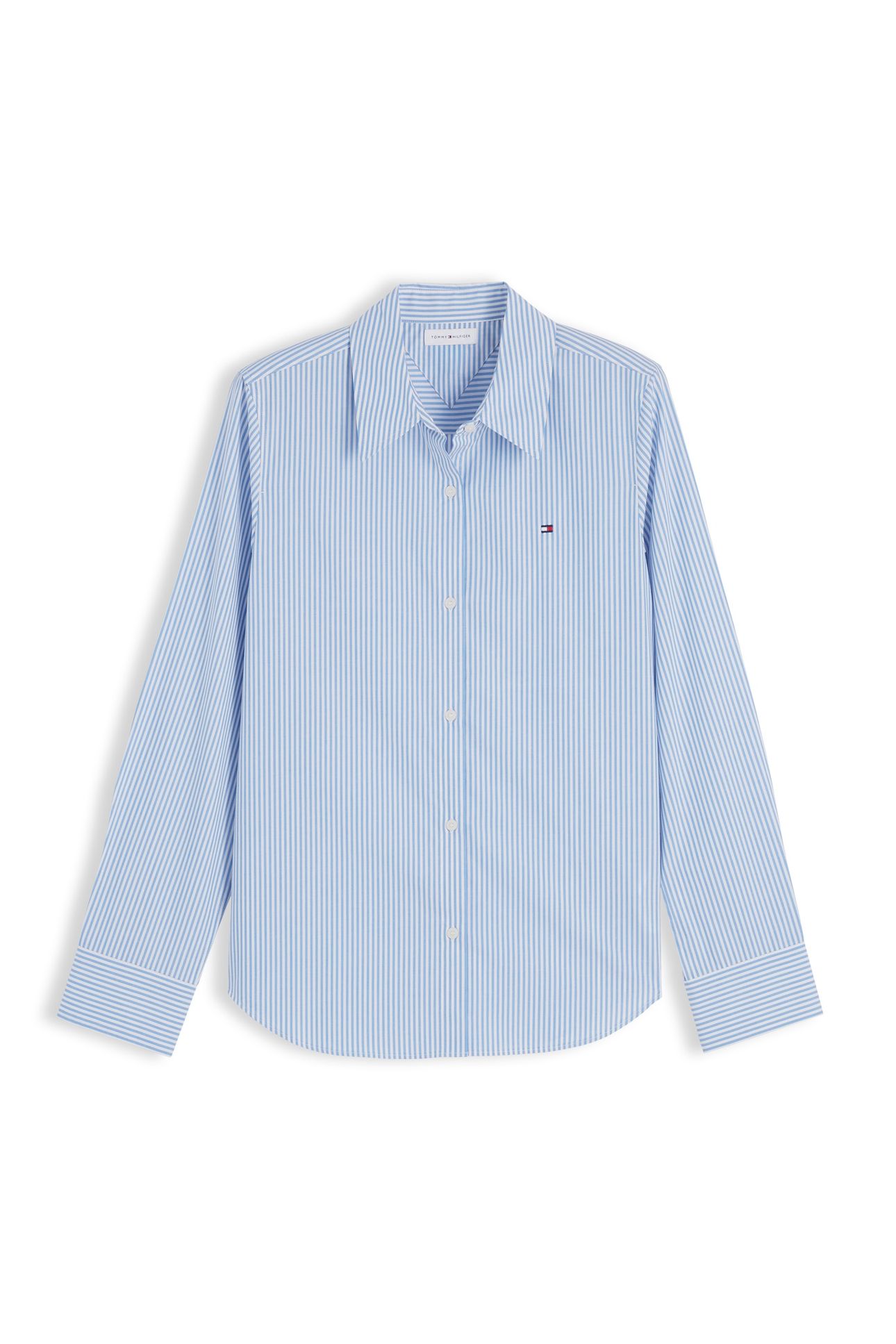 ESSENTIAL POPLIN REGULAR SHIRT BLUE 4