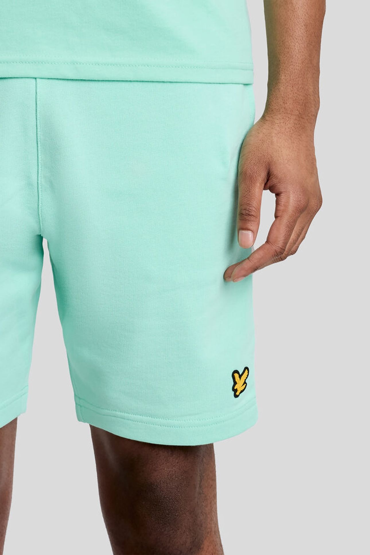 JACQUARD TAPE SHORTS COOL MINT 5