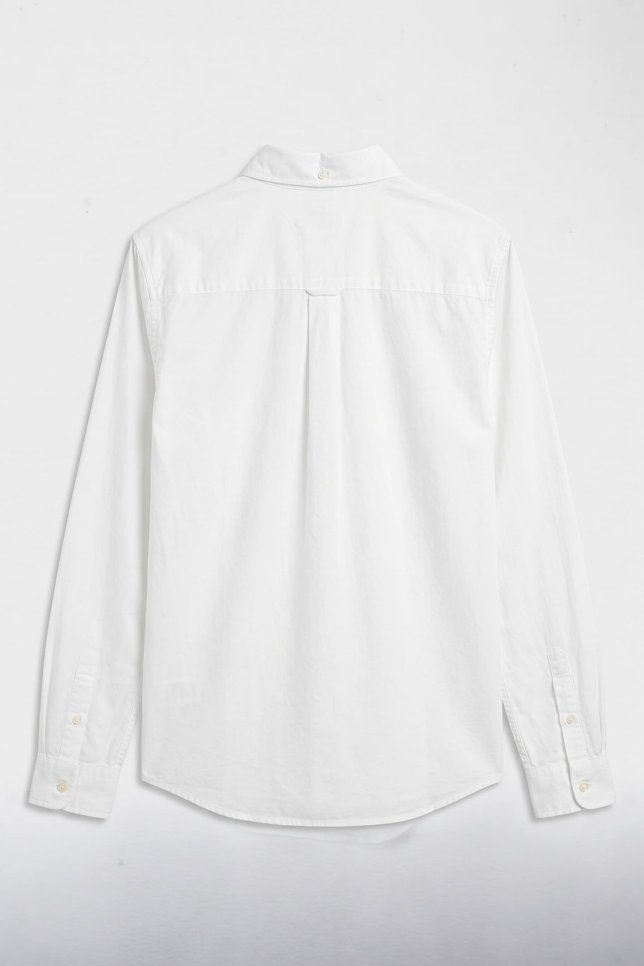 TEEN BOYS SHIELD LINEN BLEND SHIRT WHITE 3