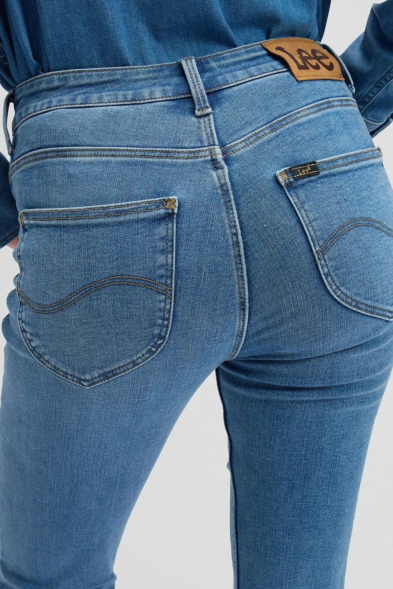 BREESE BOOT SAPPHIRE POND HIGH RISE BOOTCUT JEANS DENIM BLUE 6