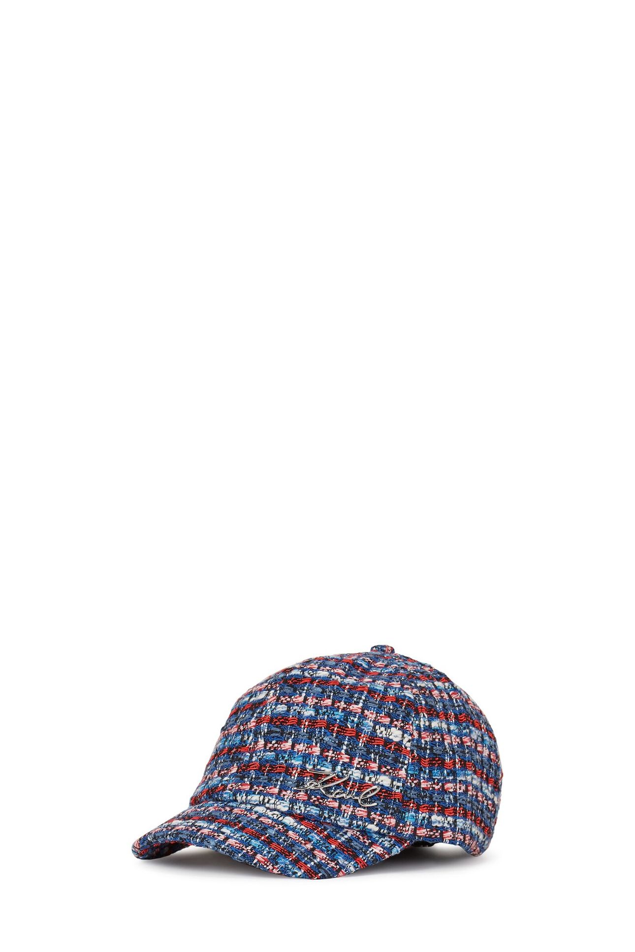 SIGNATURE BOUCLE CAP BLUE/RED MULTI 2